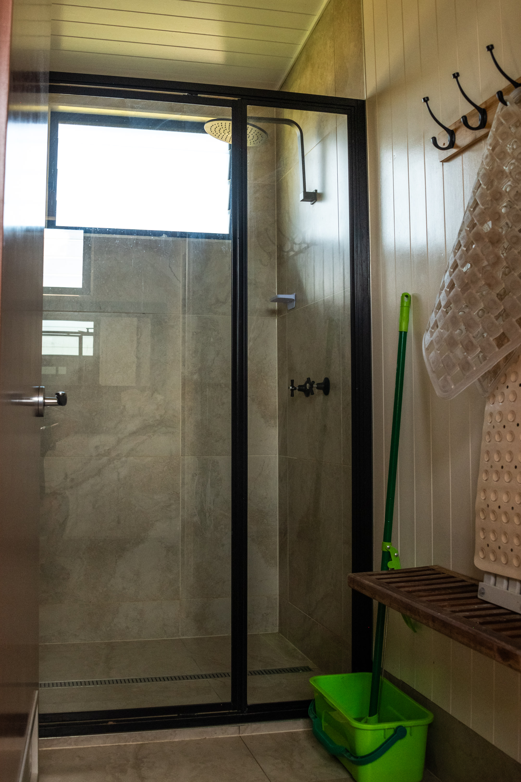 Clean campsite showers