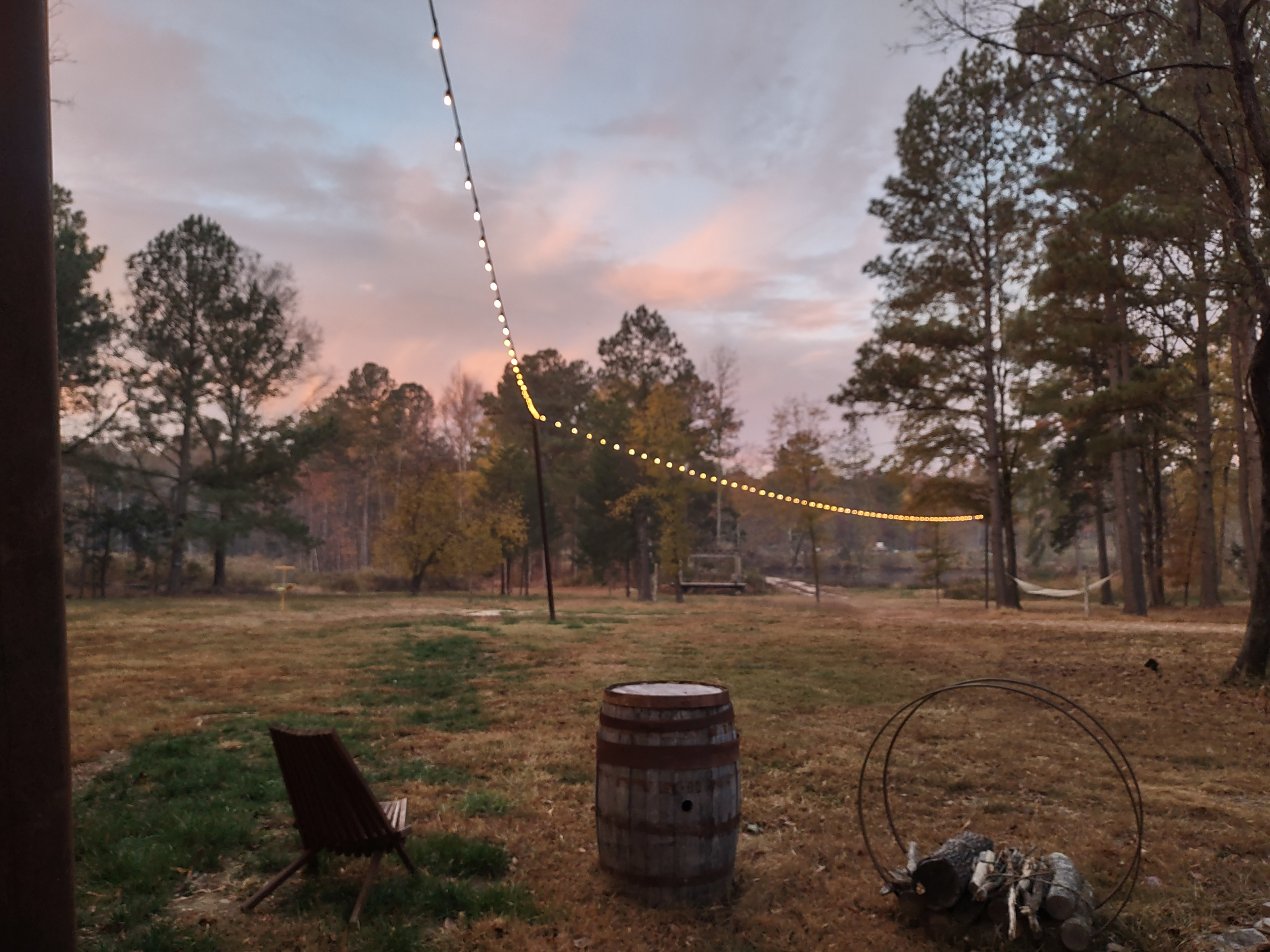 View from the High Meadow Campsite in Autumn