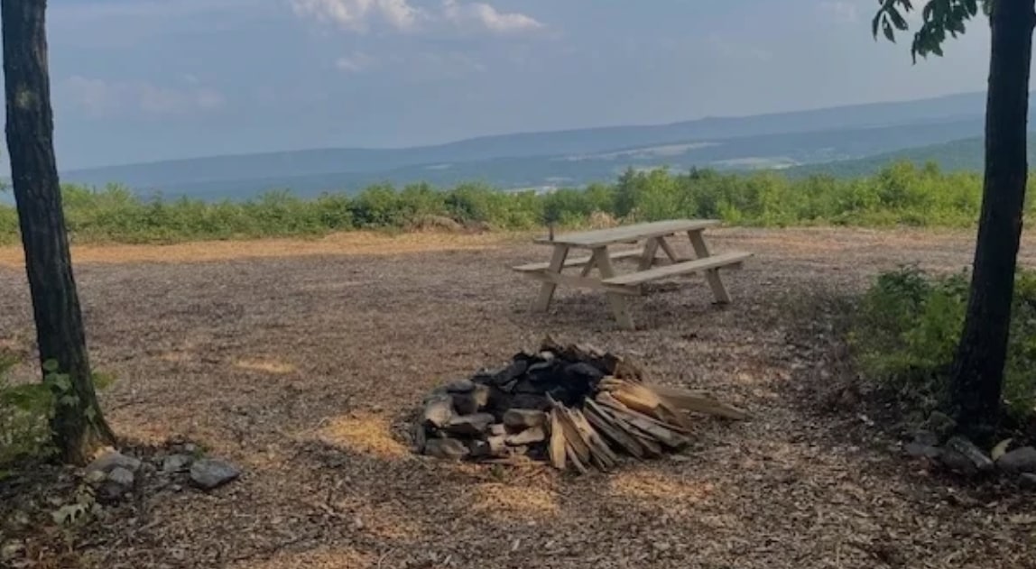 100 Mile View Camping, Jim Thorpe