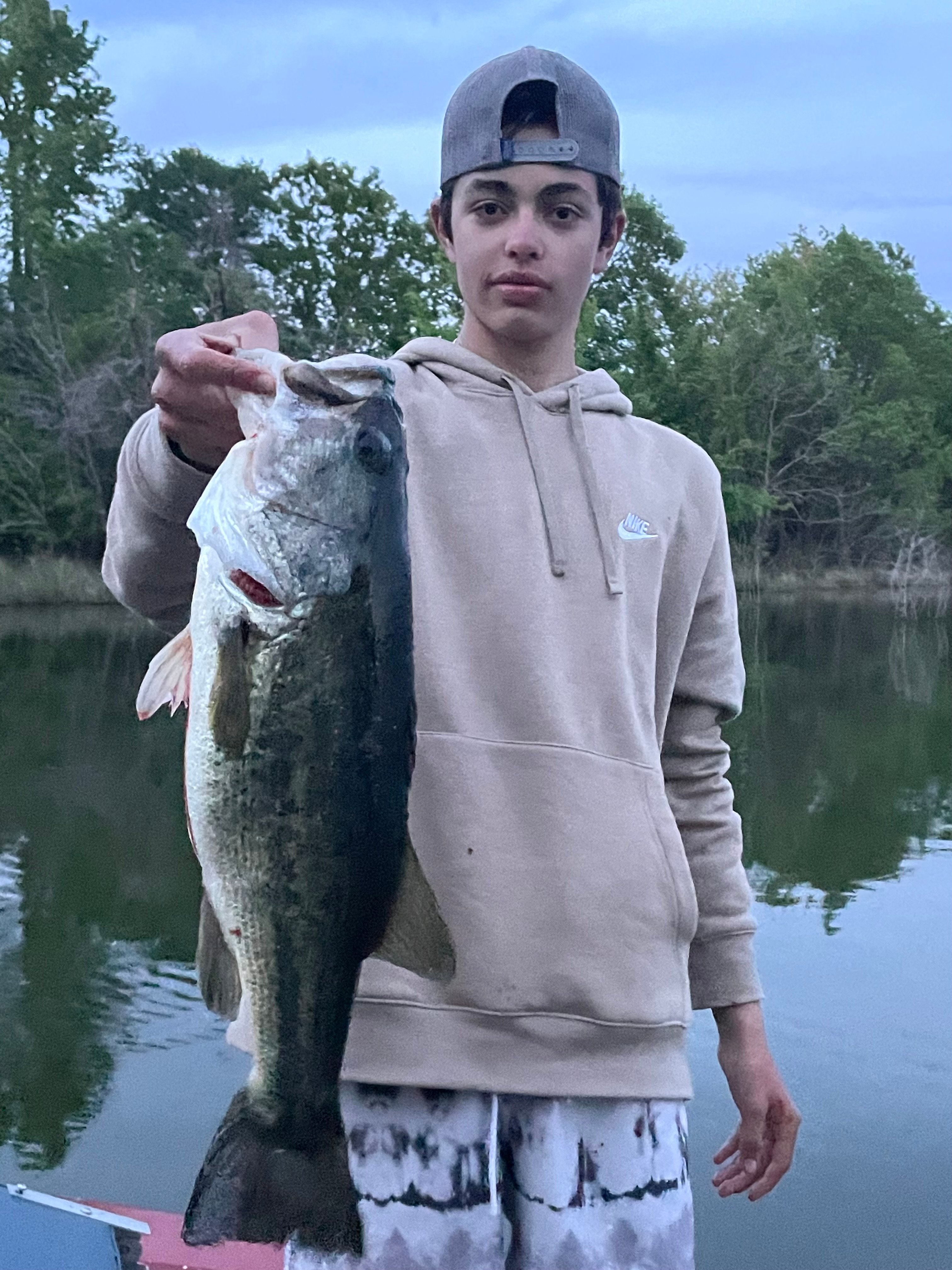 Caught on the tip Chuck gave the boys.  Im not a picture guy so I don’t have much else to share in that regard.