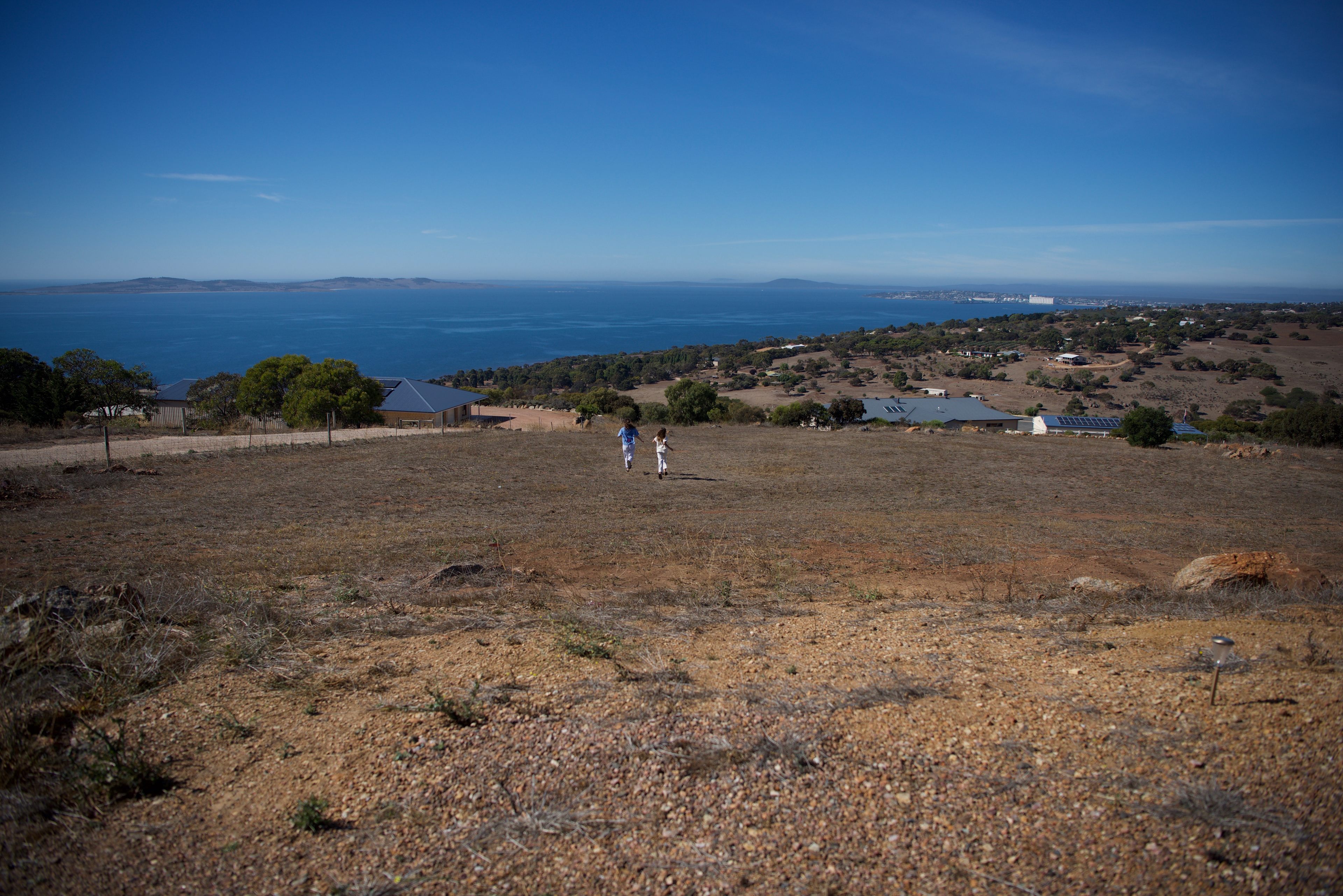 From the top of the block 