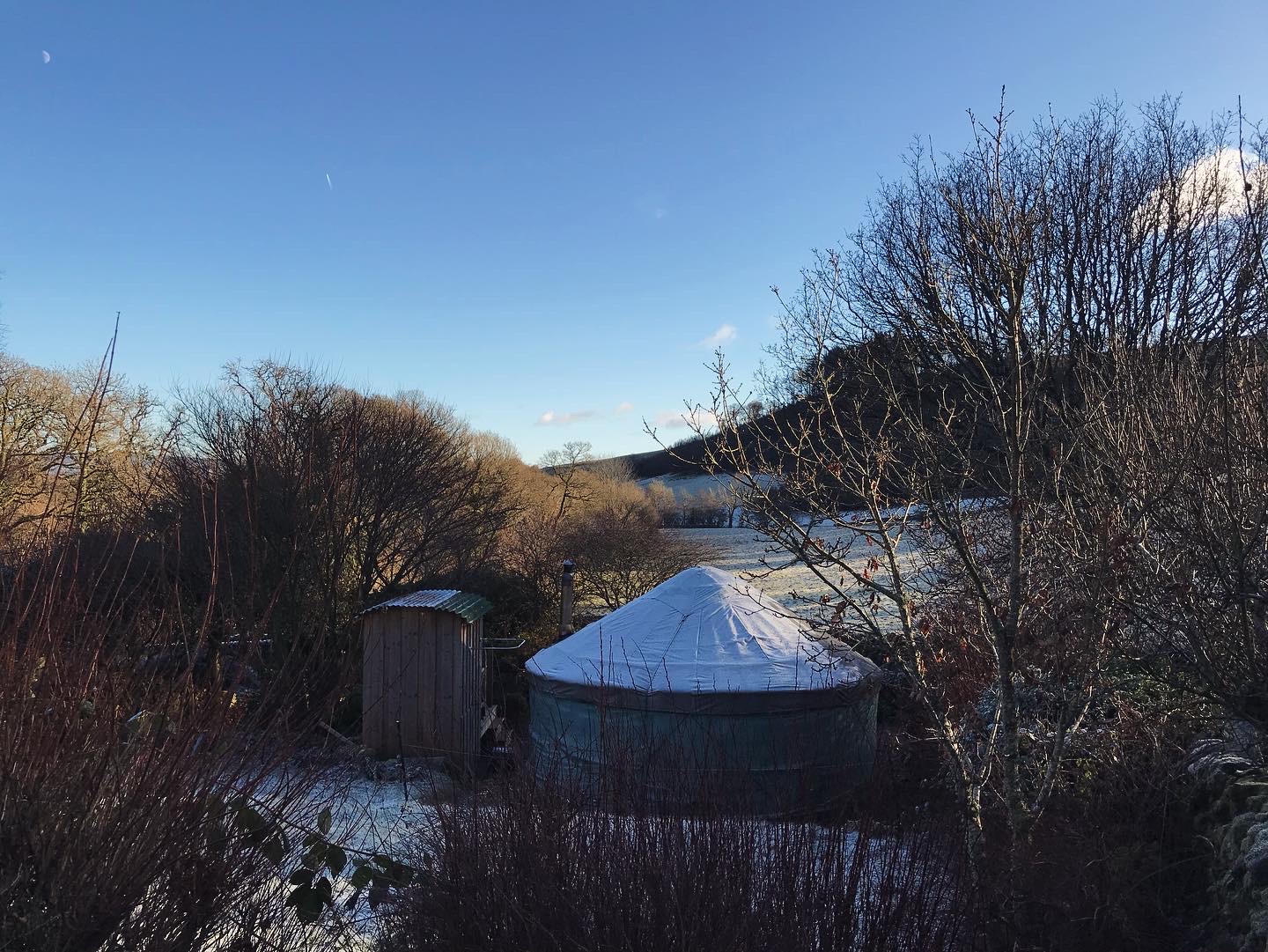Garden Yurt in a hidden glen