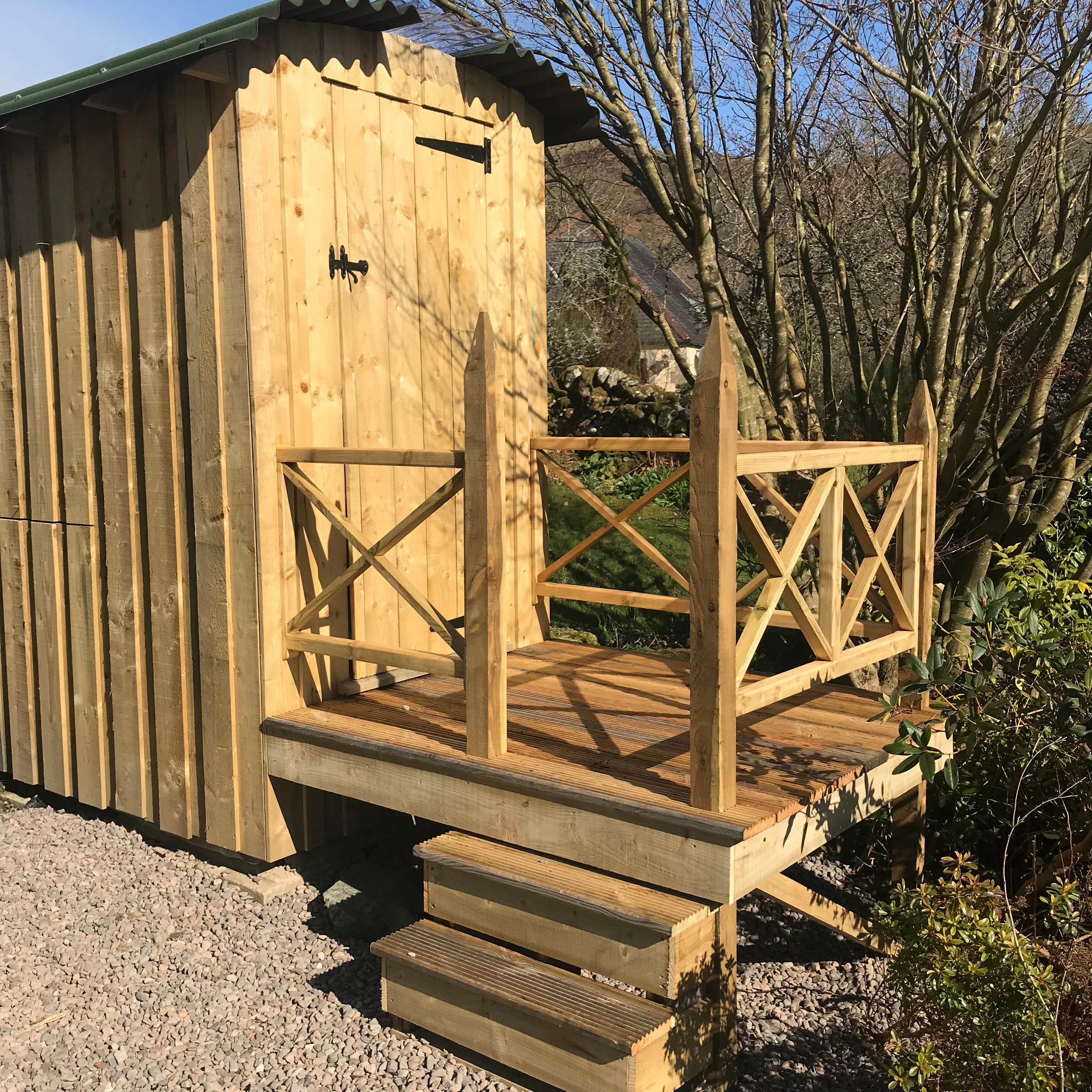 Garden Yurt in a hidden glen