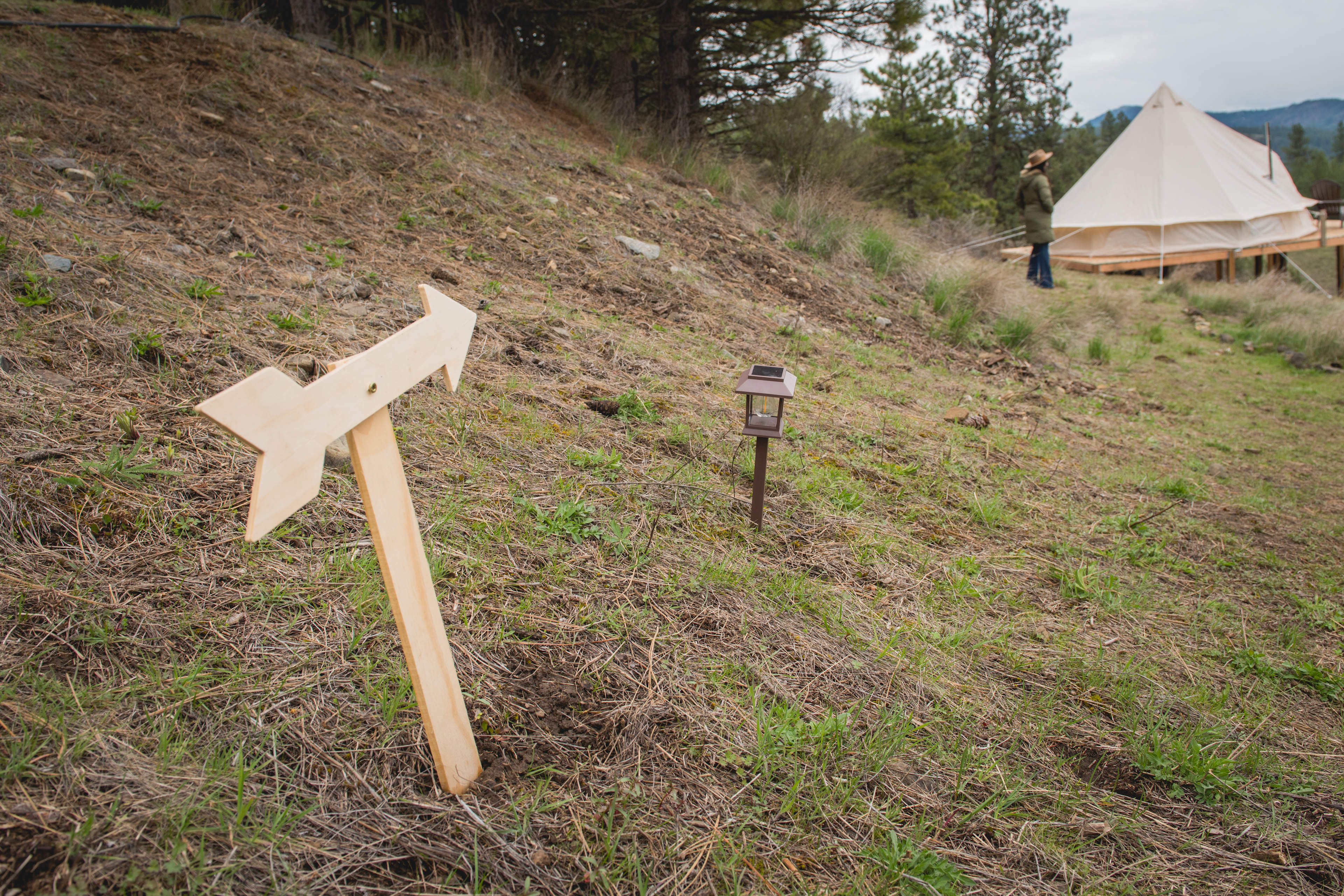 Another section of the path towards the picnic table, fire-pit and bathroom. 


Photo provided by @kaitmckayphotography