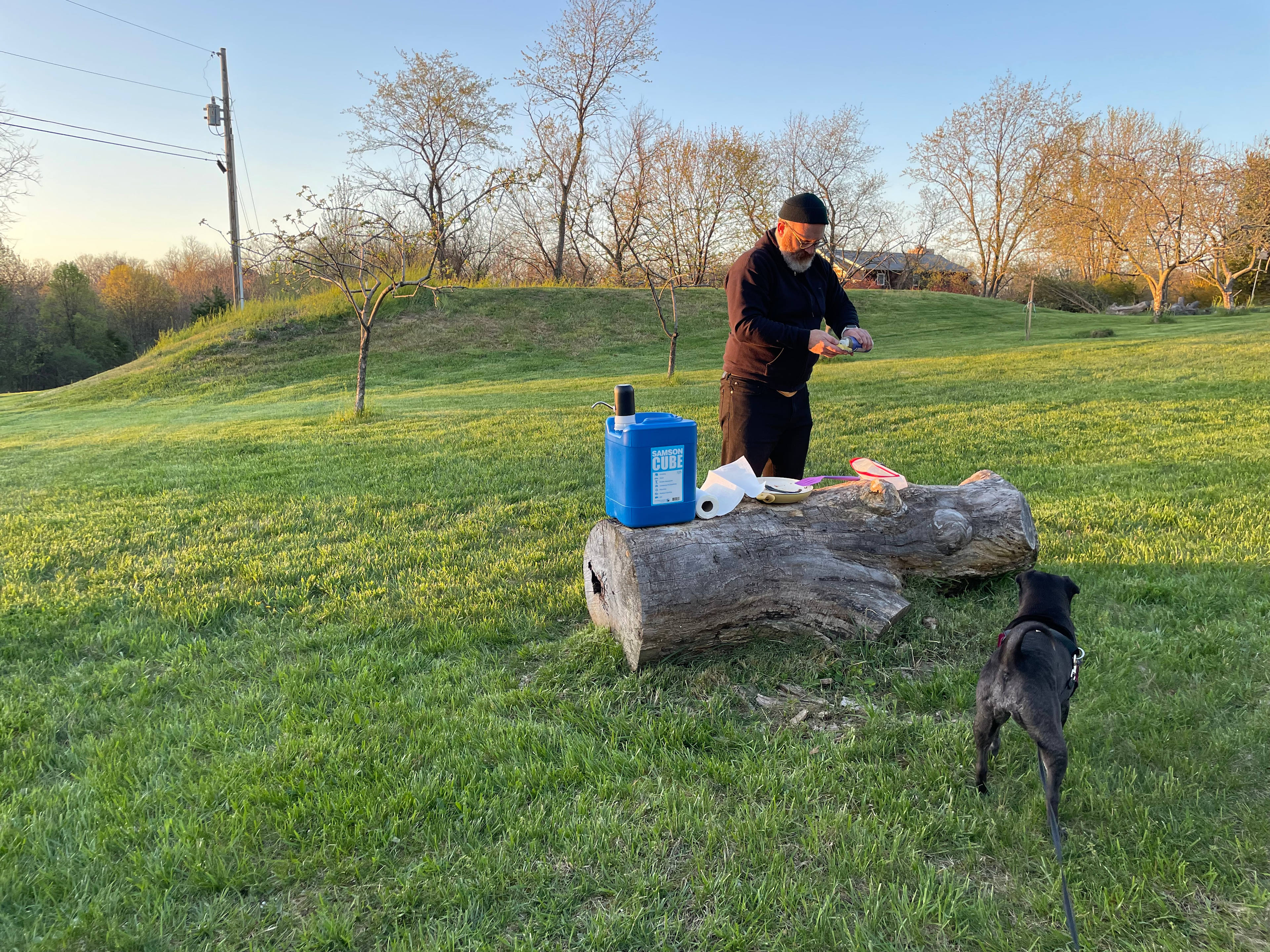 Privacy from the main house 