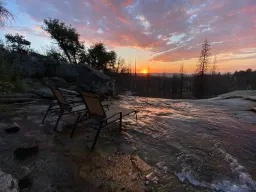 Musick Creek Falls  by Shaver Lake