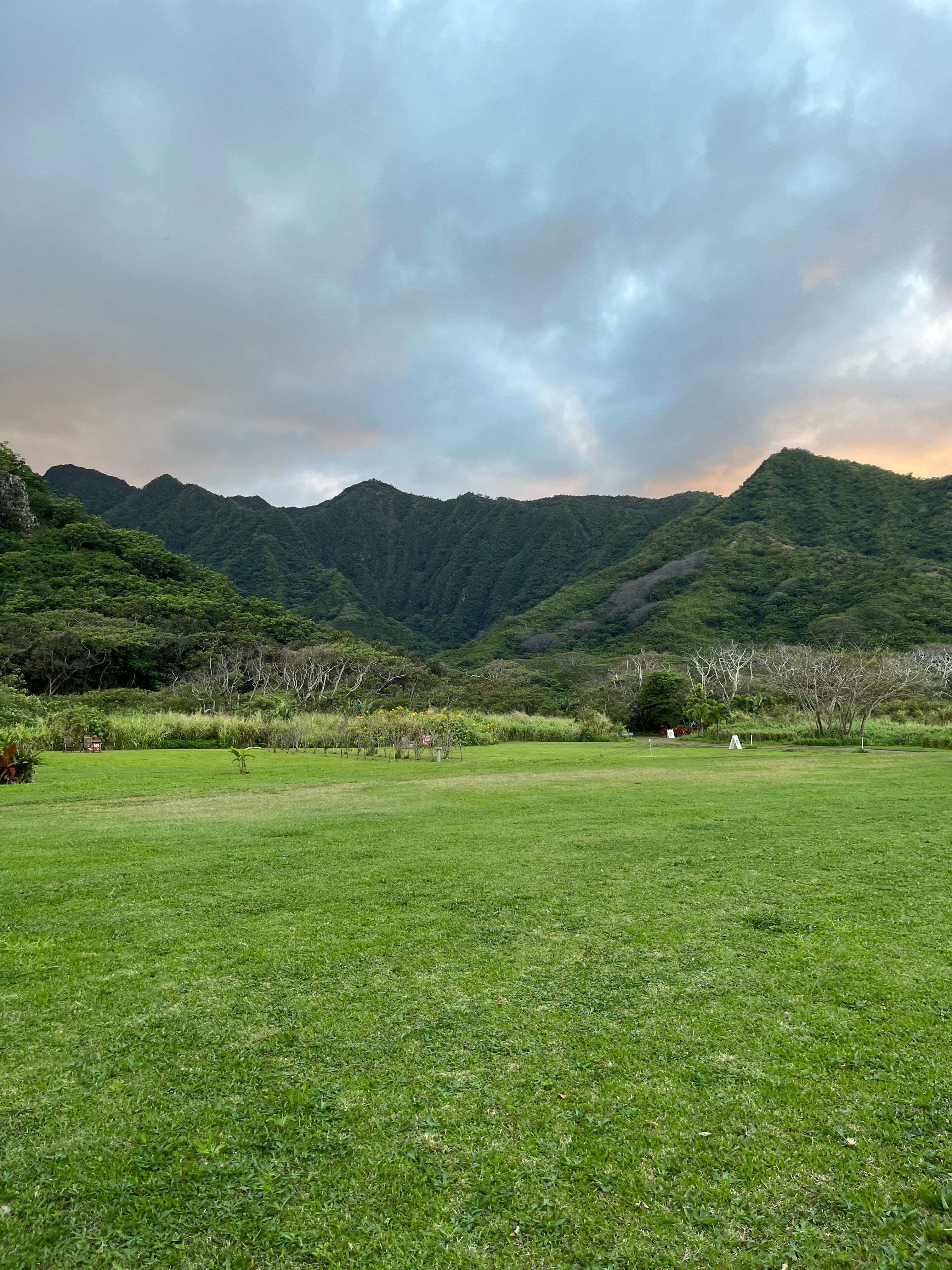 View from the campsite