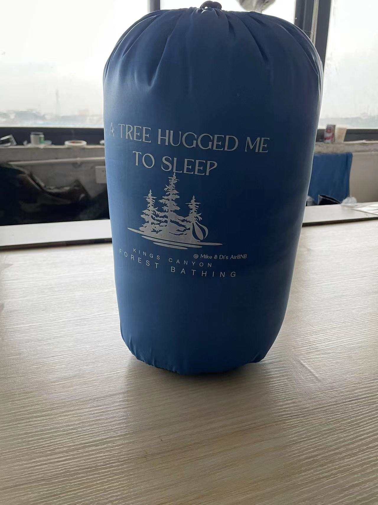 During your stay, we will provide you with a sleeping bag. If you'd like to take it home, it's yours. If not, we'll donate it for you.