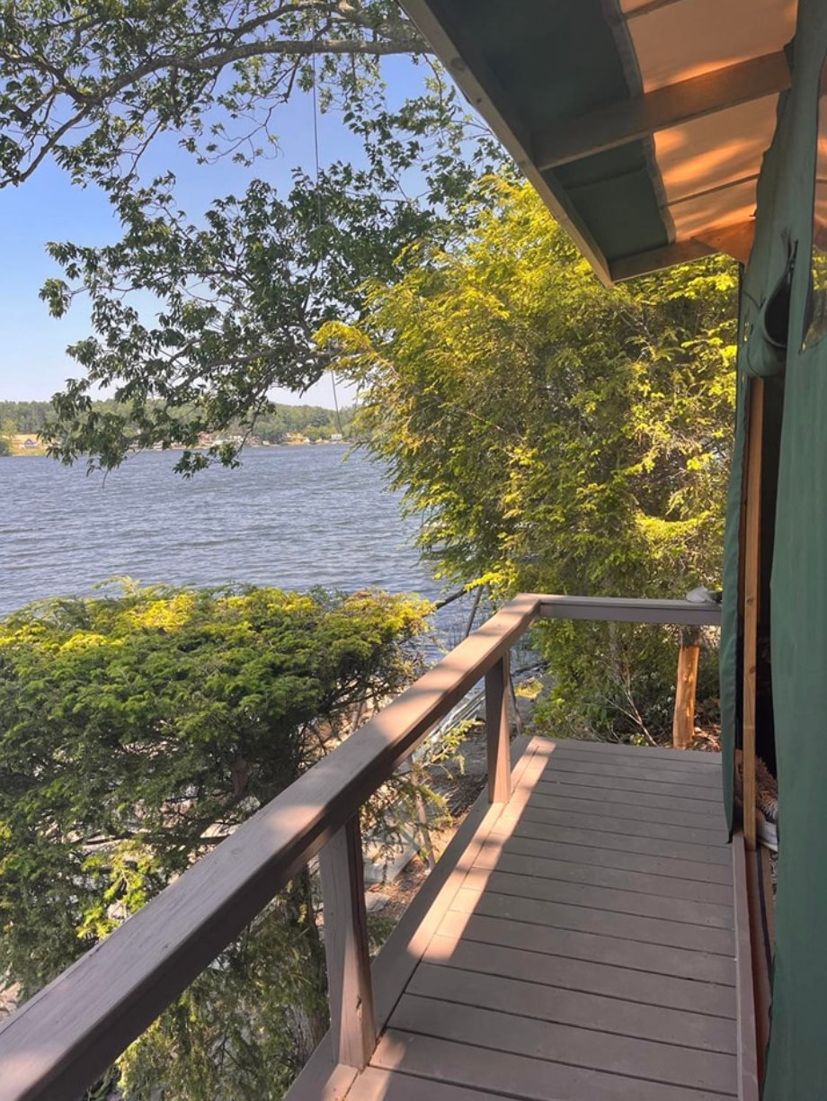 Facebook go to  Lake Carey Glamping