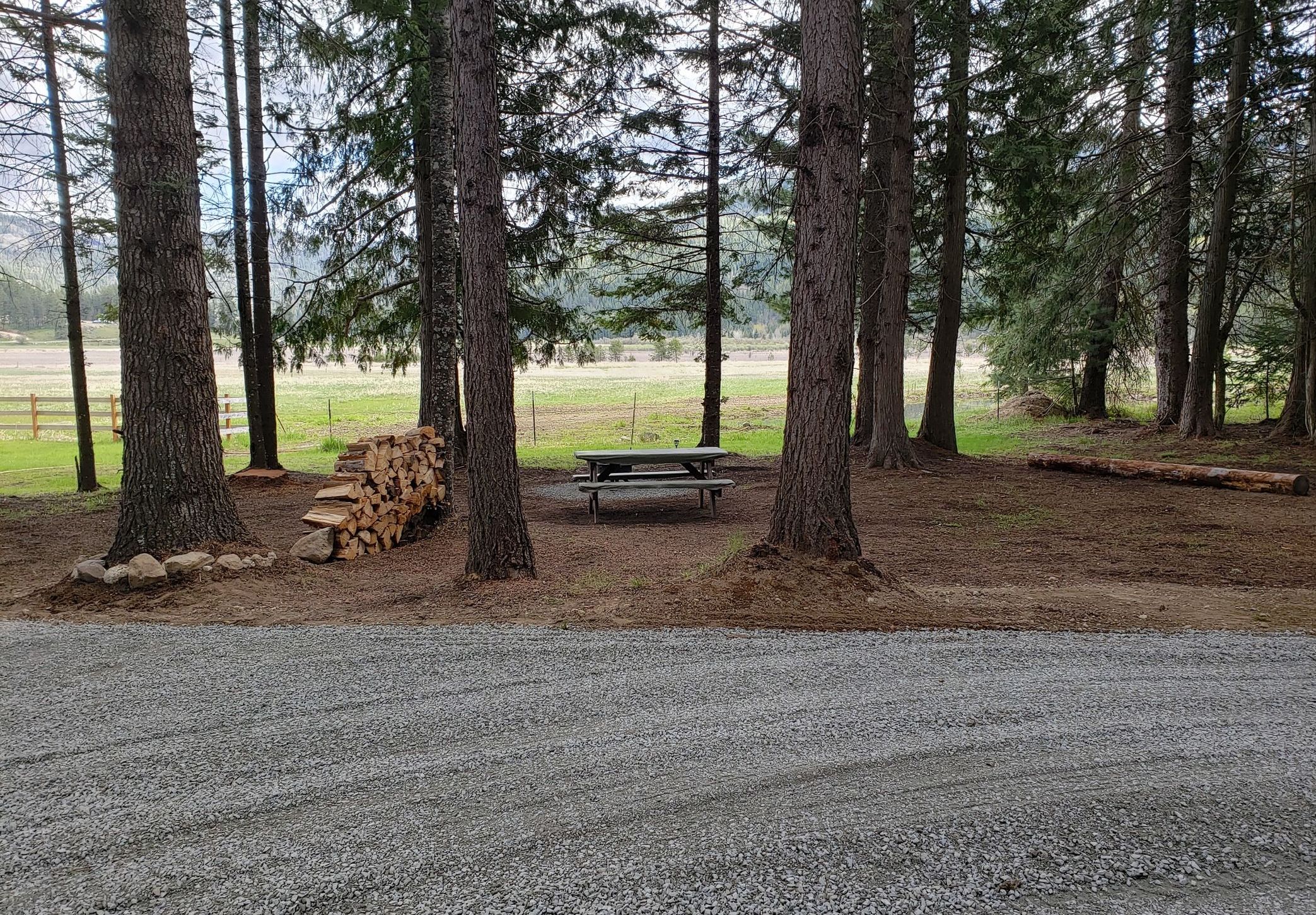 Site F3 with water and power.
