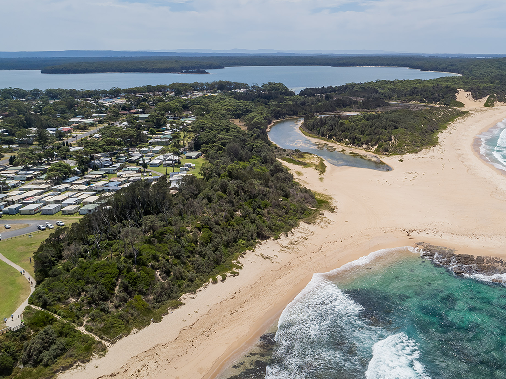 Surfside Cudmirrah Beach