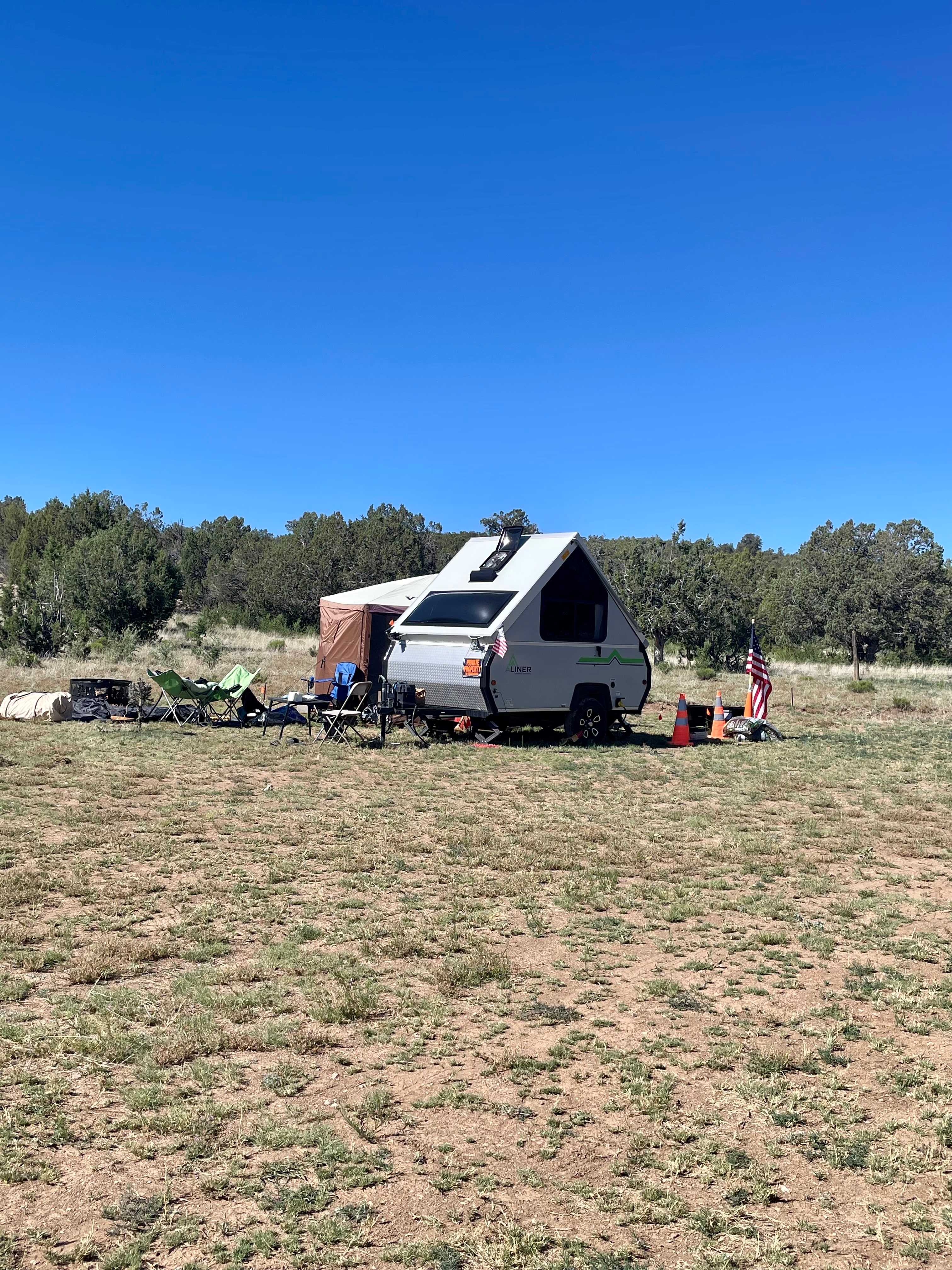 Camping near Seligman, AZ!