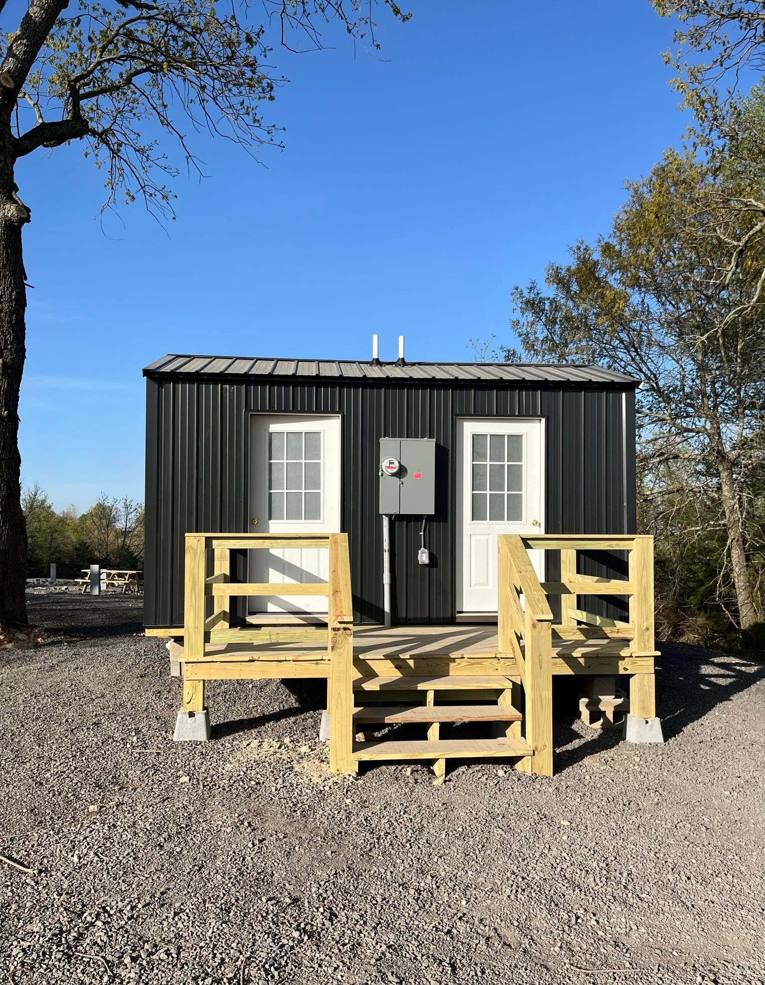 Our Two Unit Private Bathhouse