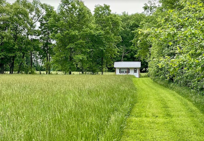 Coming up the path to your home away from home