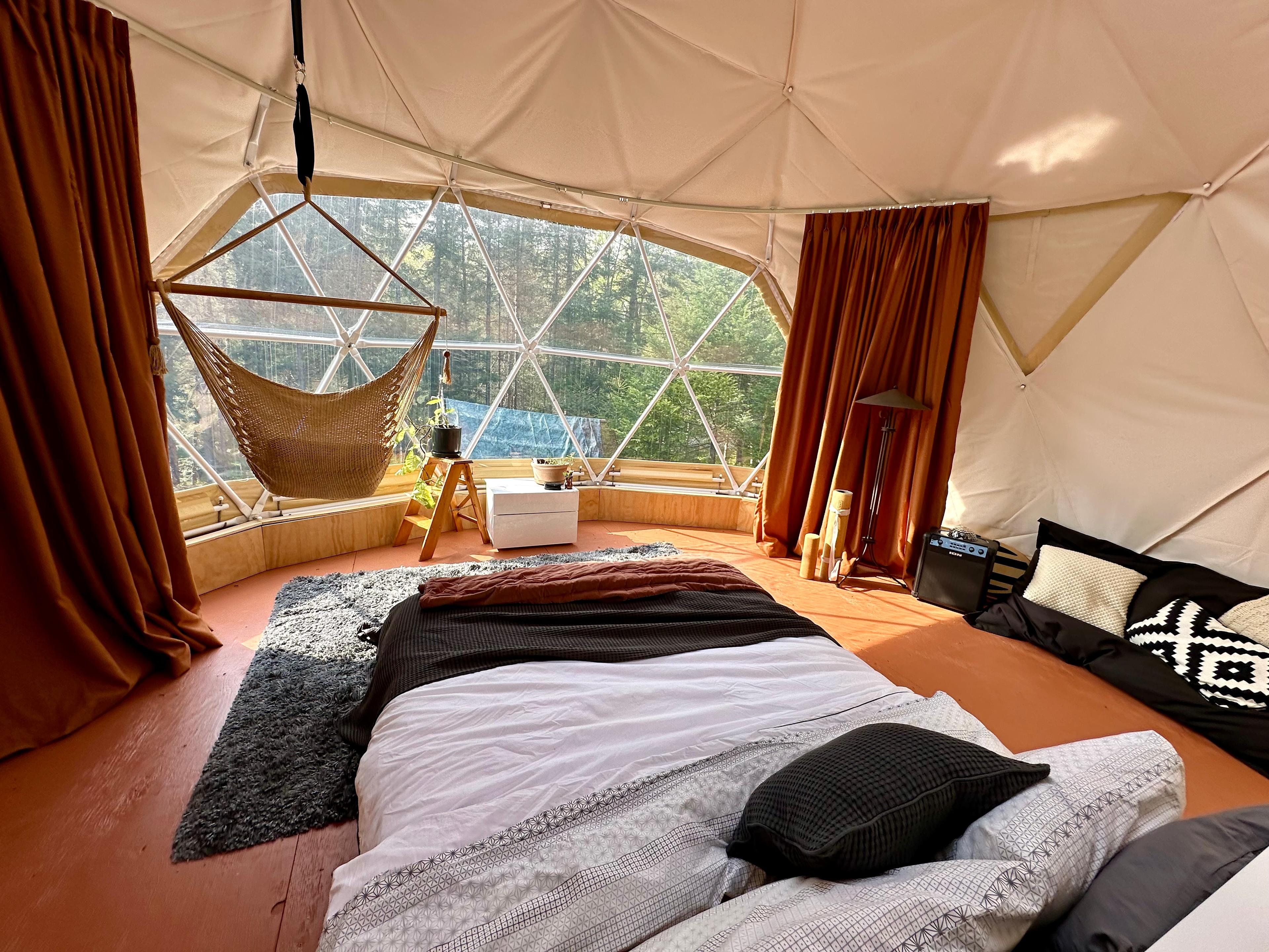 Waterfront Luxury Glamping Dome