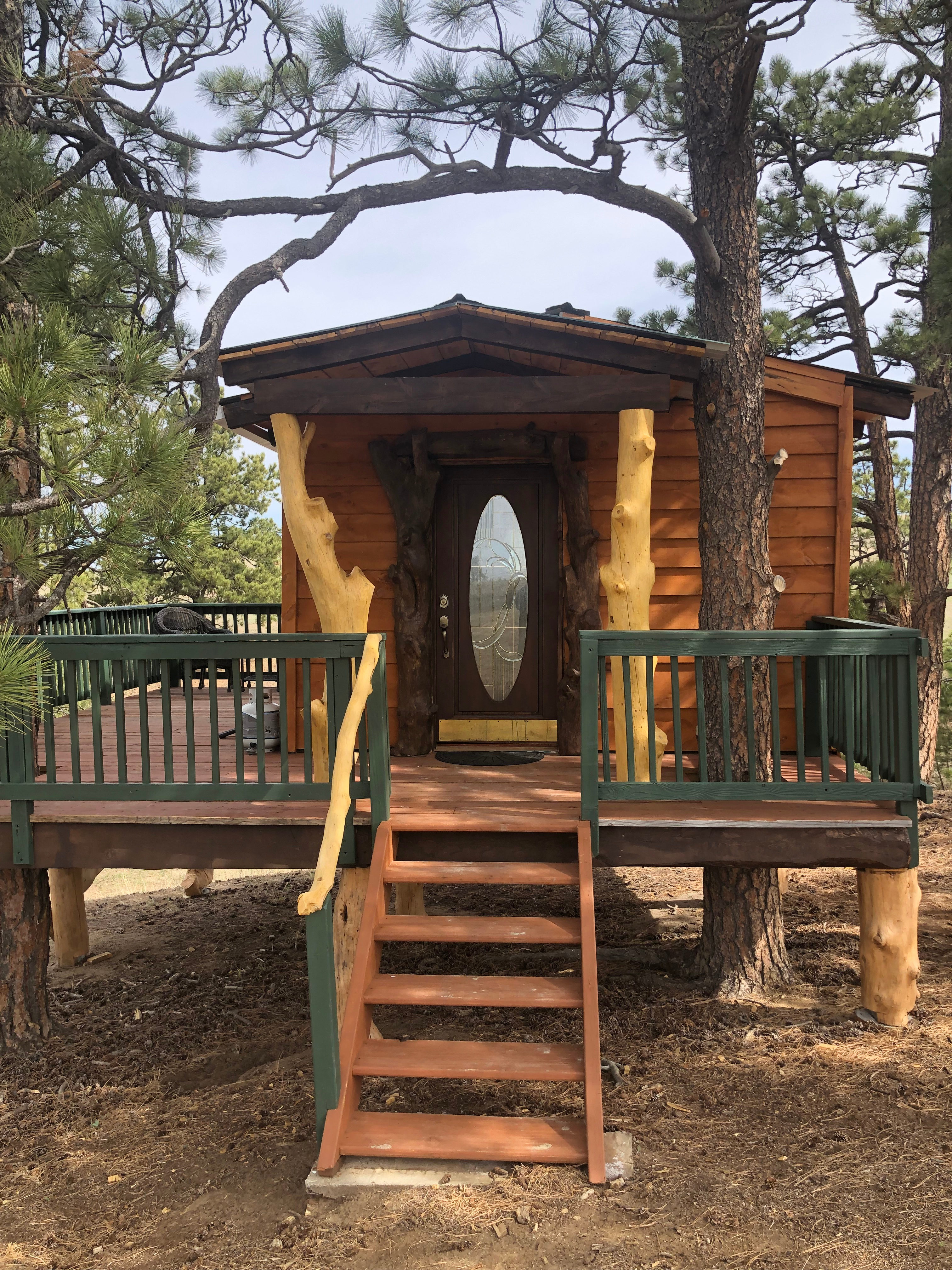 Harmony Ridge Farm: Cabin/Camping