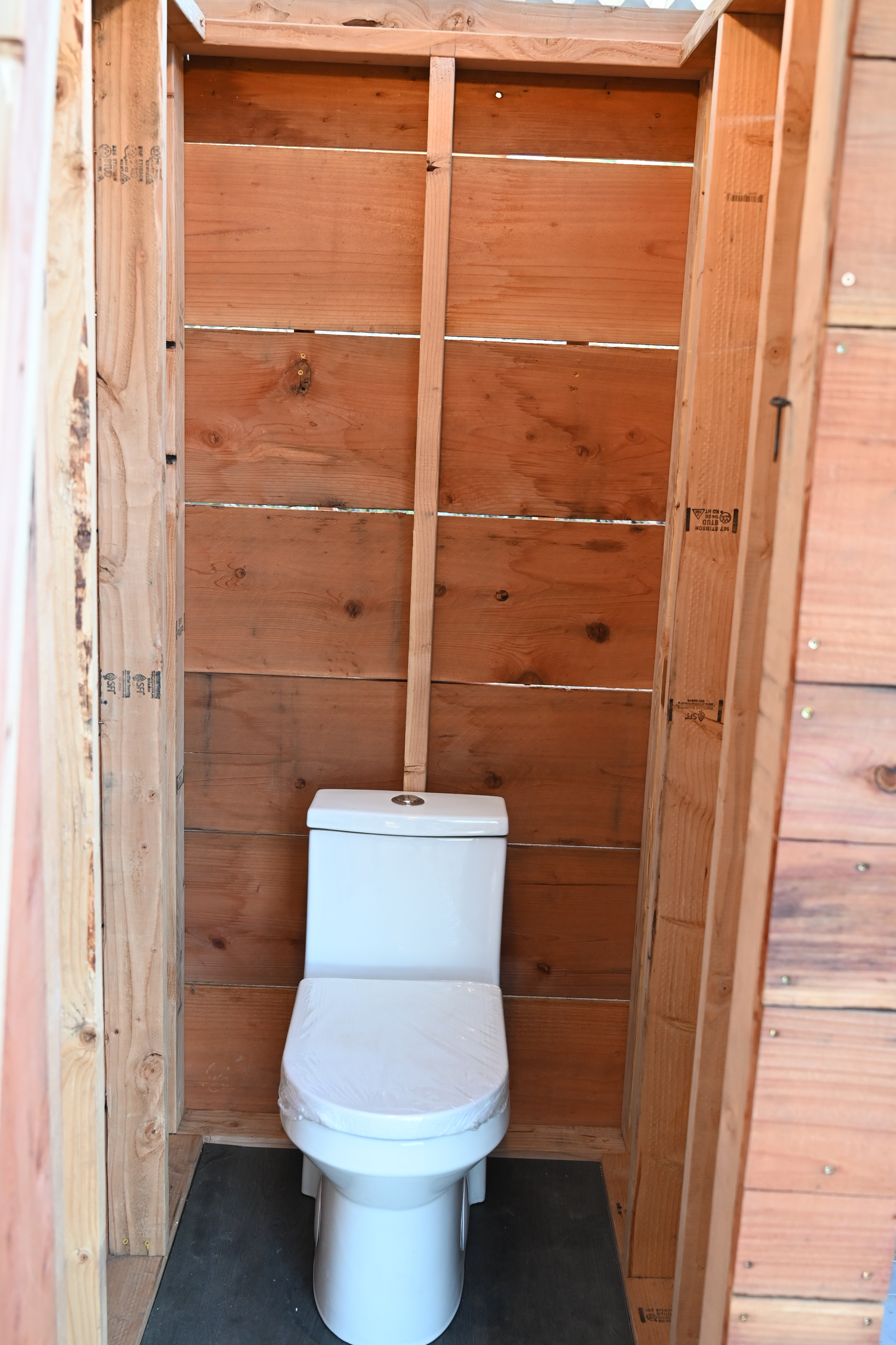 During your stay, you will have access to your own private flushable toilet.