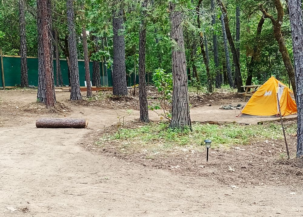 Shooting Star Tent site