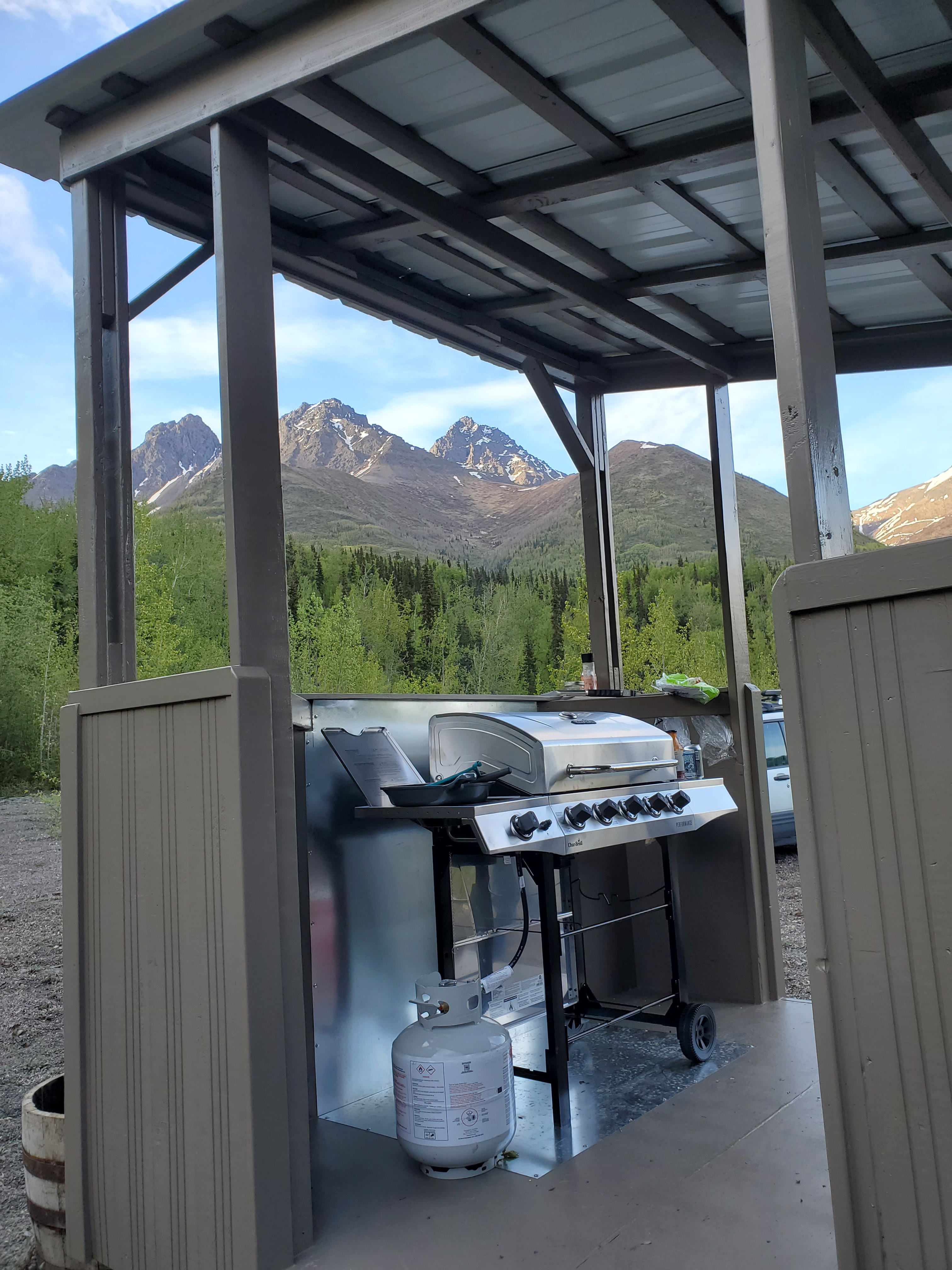 Eklutna Lake, Bell Tent Glamping