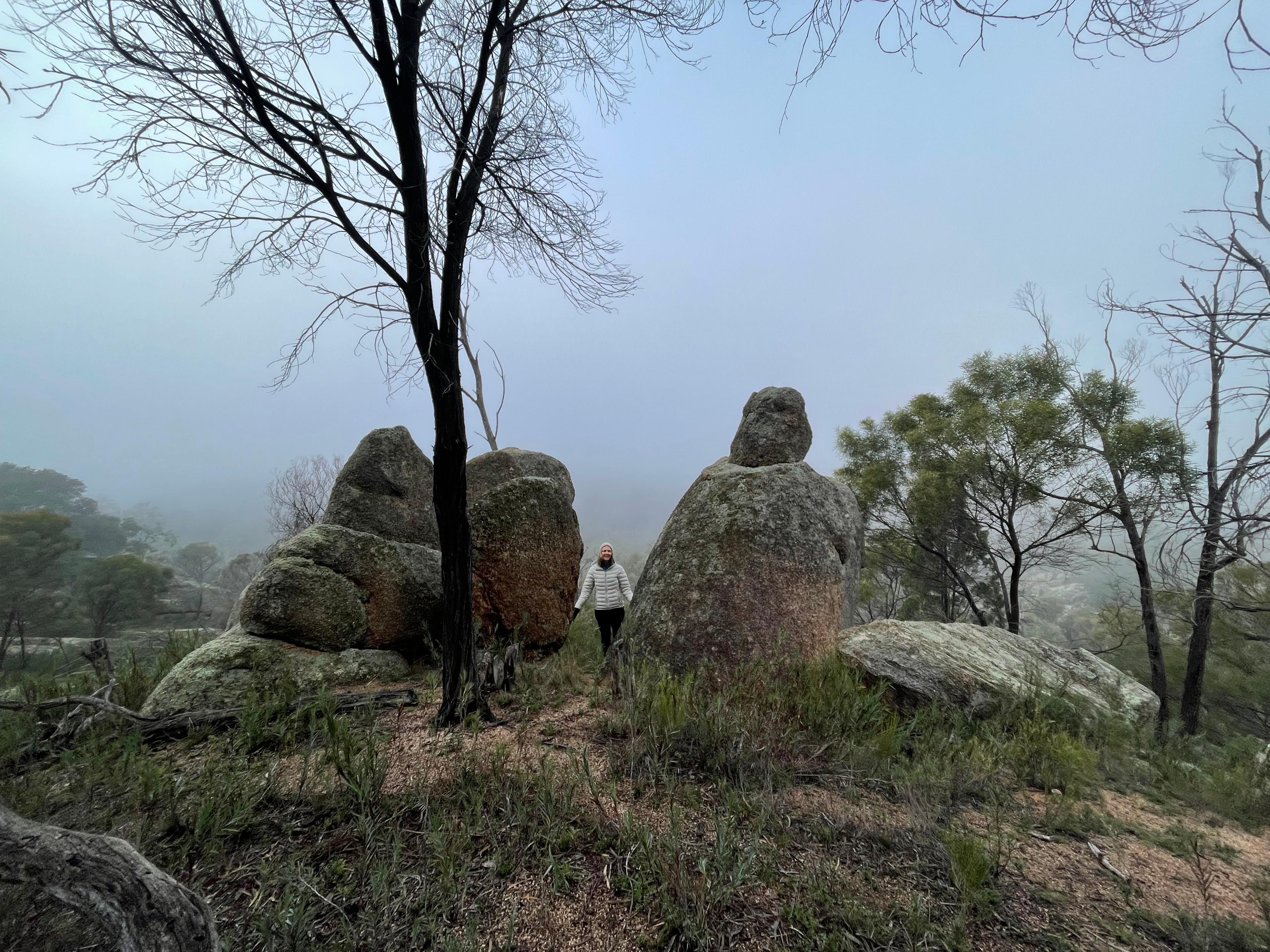 the Ancients up on the ridgeline