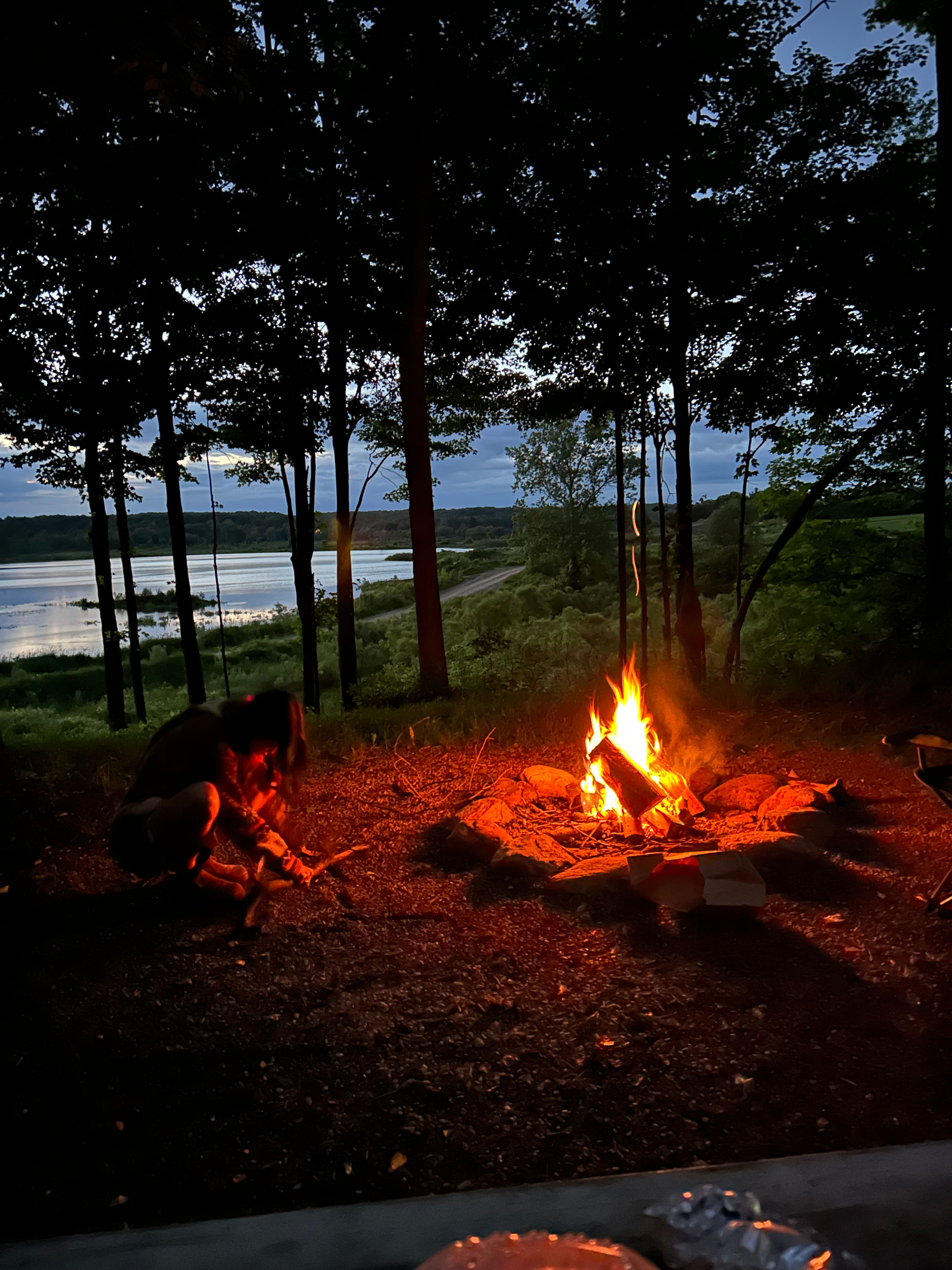 Secluded Overlook Solo Campsite