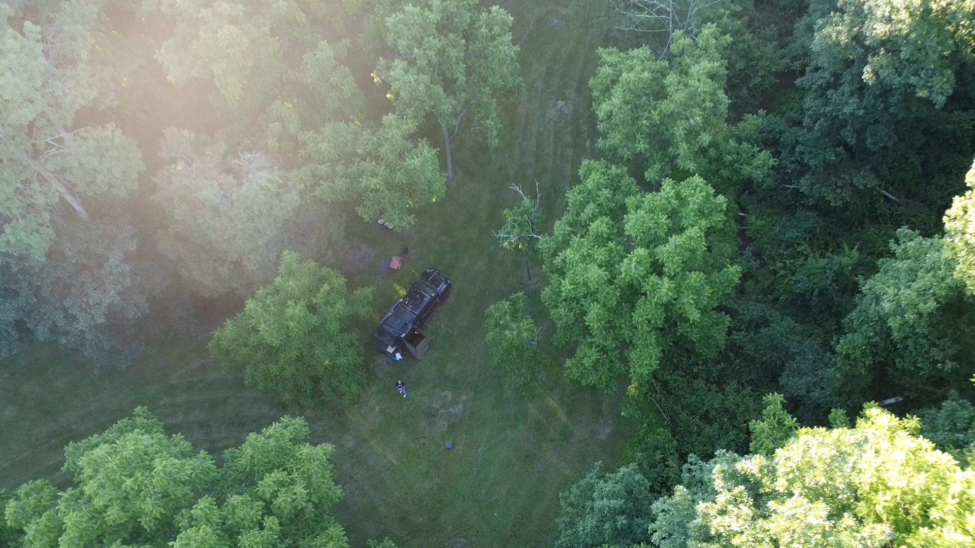Drone shot