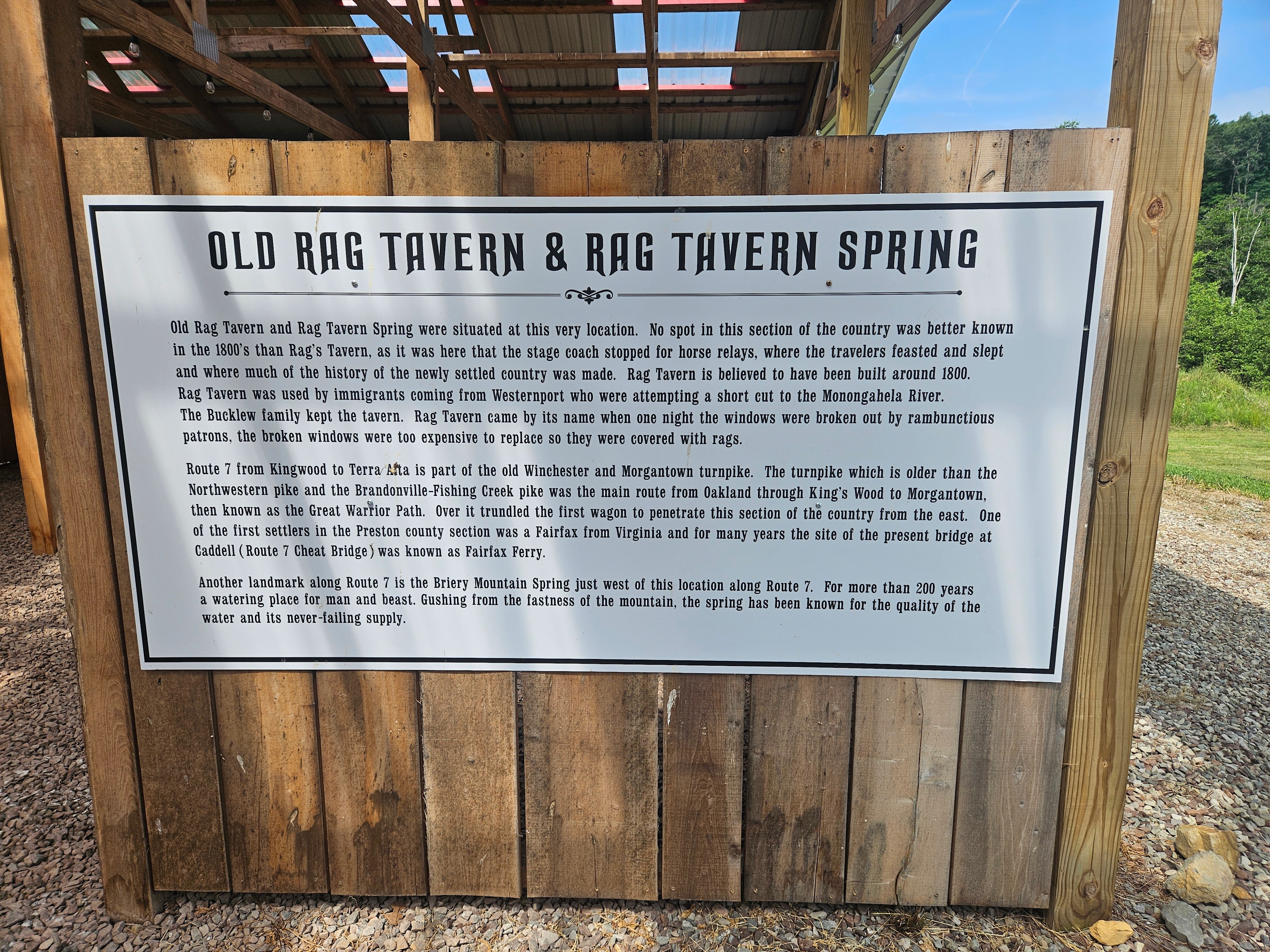 Ragtavern Retreat on AlleghenyTrail