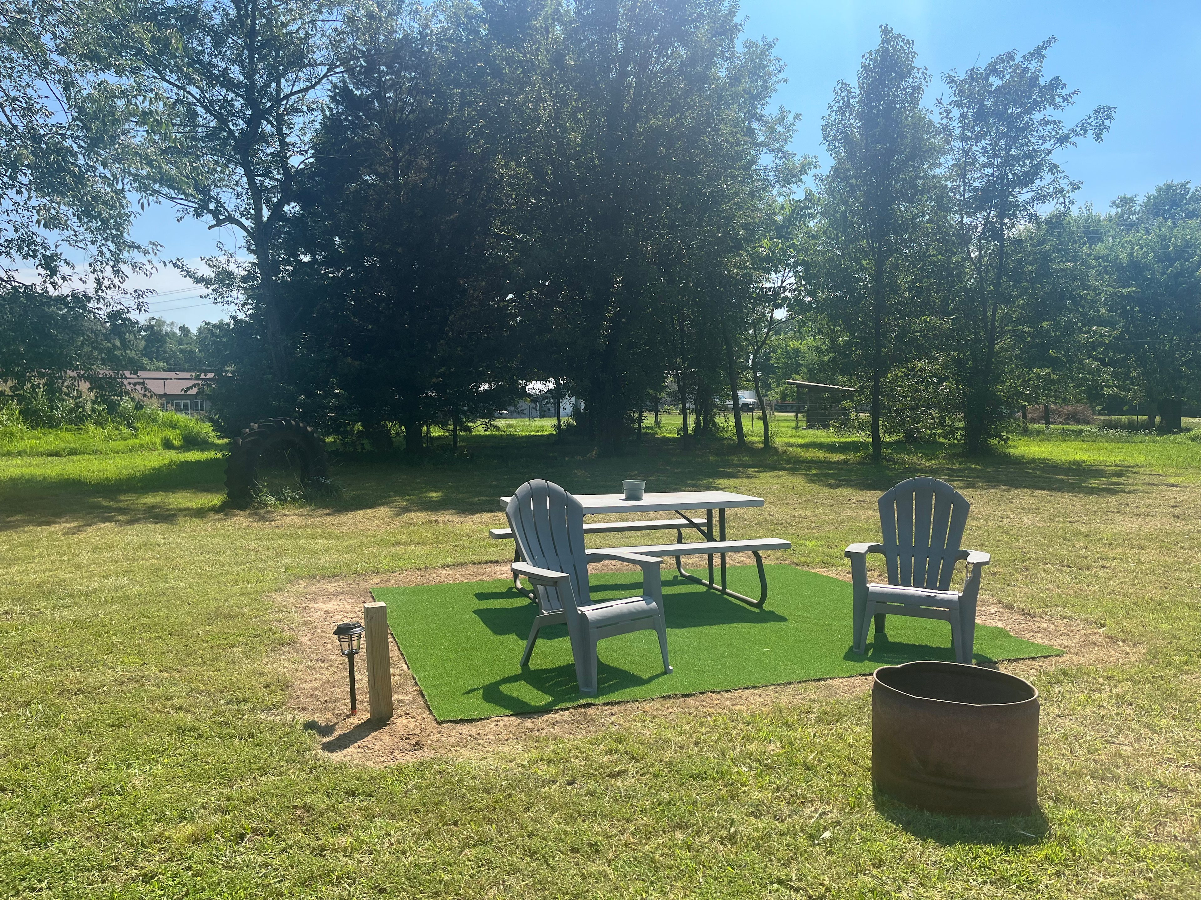 Site # 1.  Tuck away in the shade and enjoy all NWA has to offer!