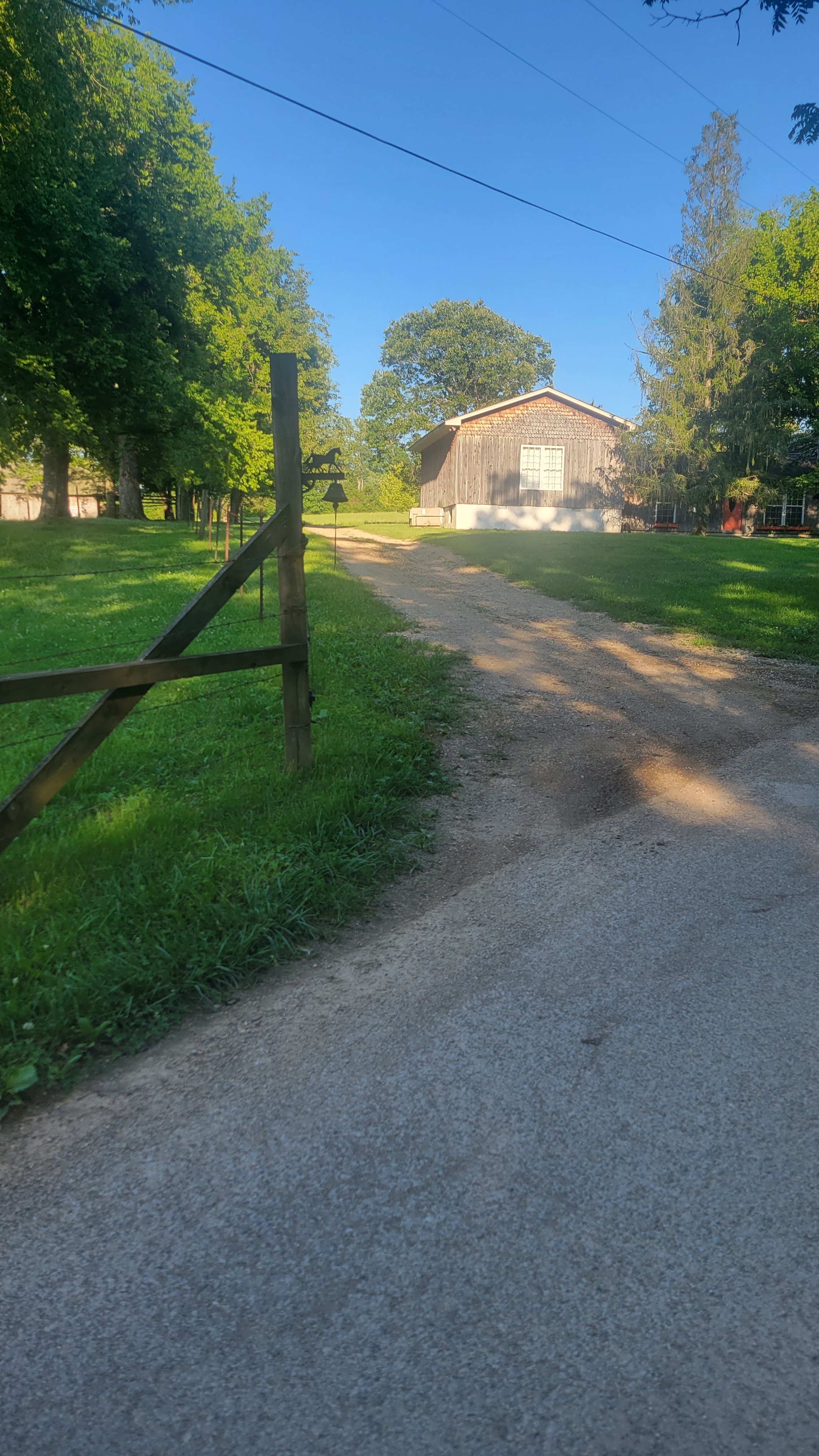 Potable water located to the left of the Little 