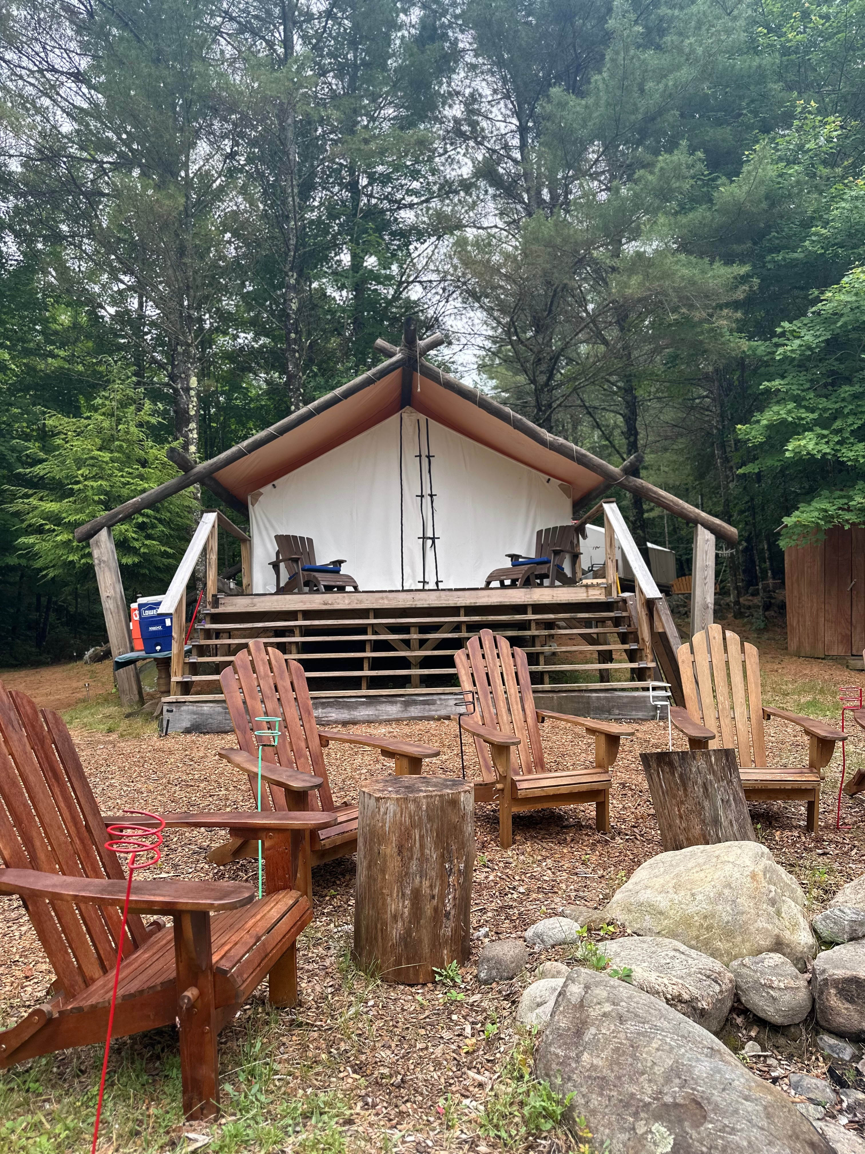 Adirondack Glamping The Black Hole