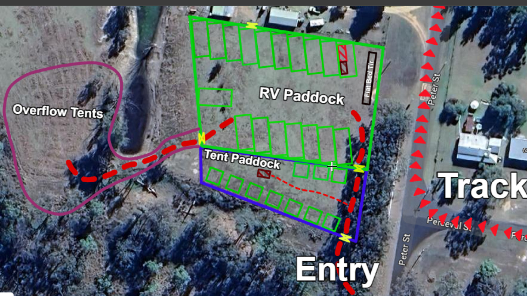 Peter Street Povo Paddock