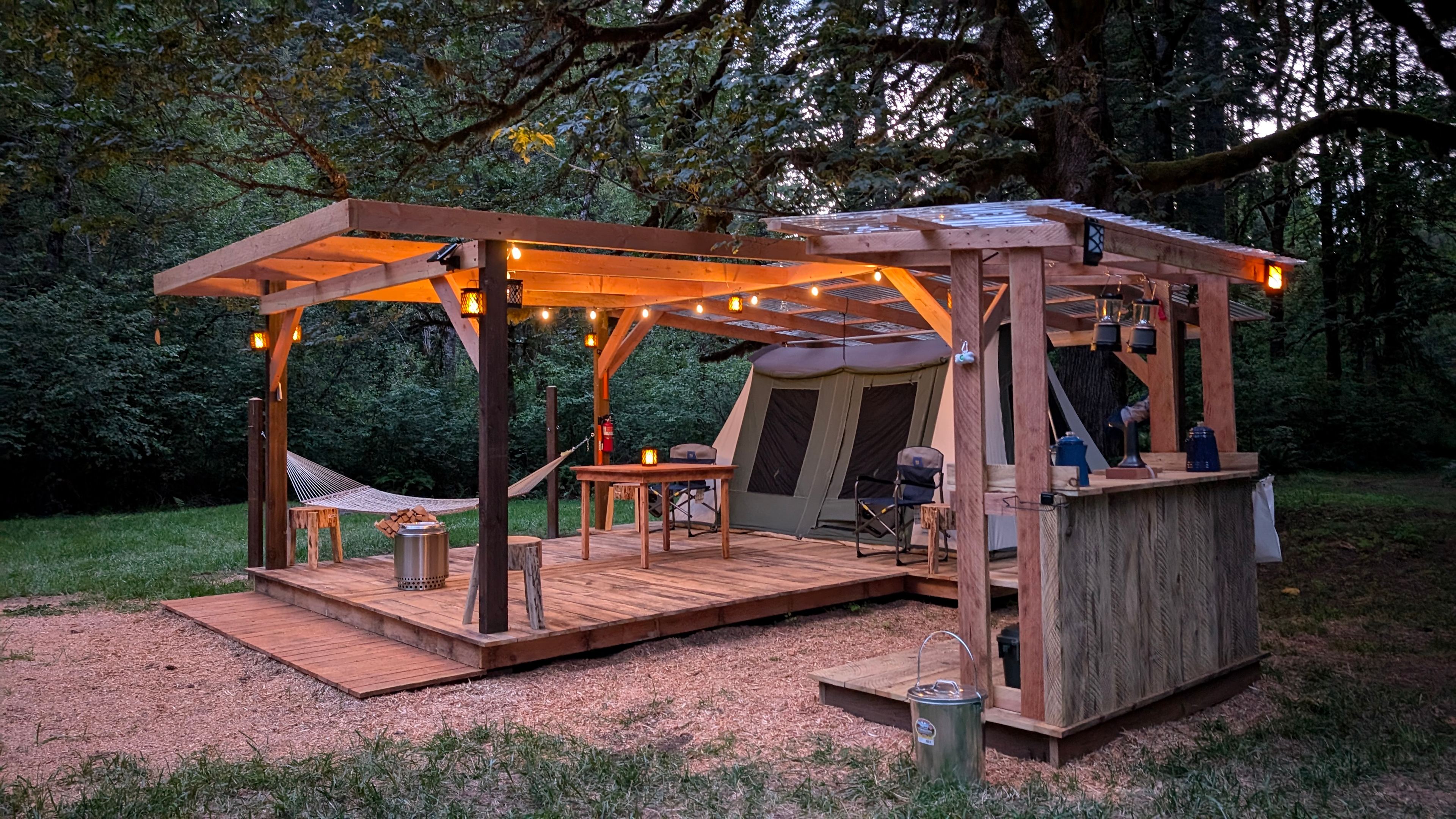 Big Maple glamping/campimg site.