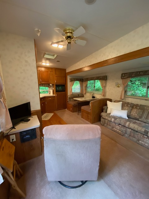 Vermont Getaway, Stationary Camper