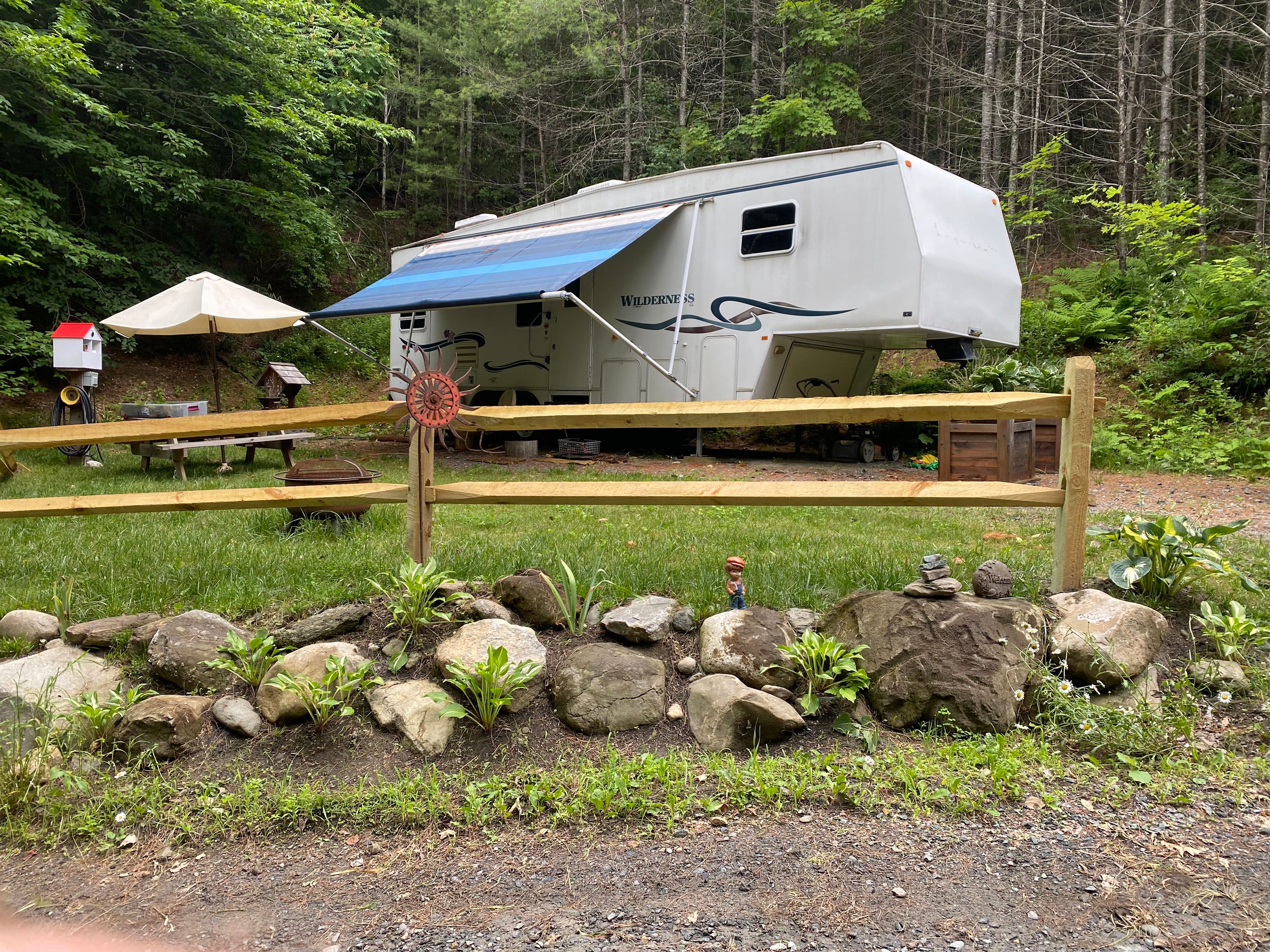 Vermont Getaway, Stationary Camper