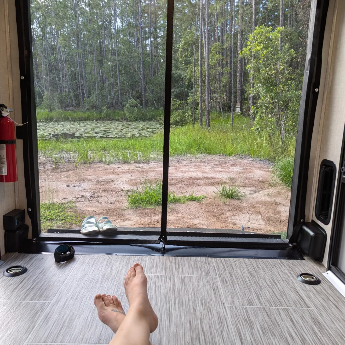 The camps at tiger bay