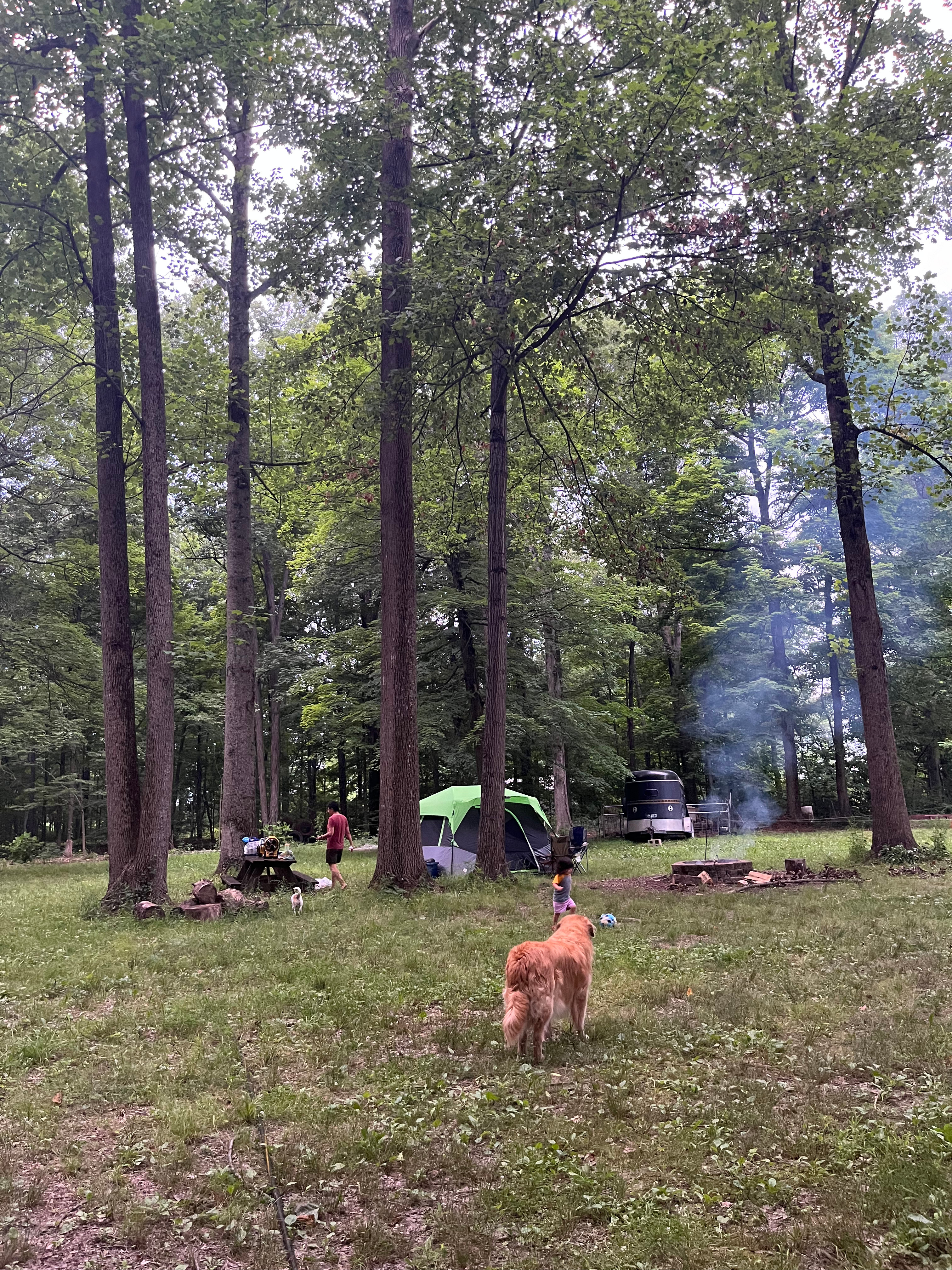 Overland Camping at The 1938 Barn