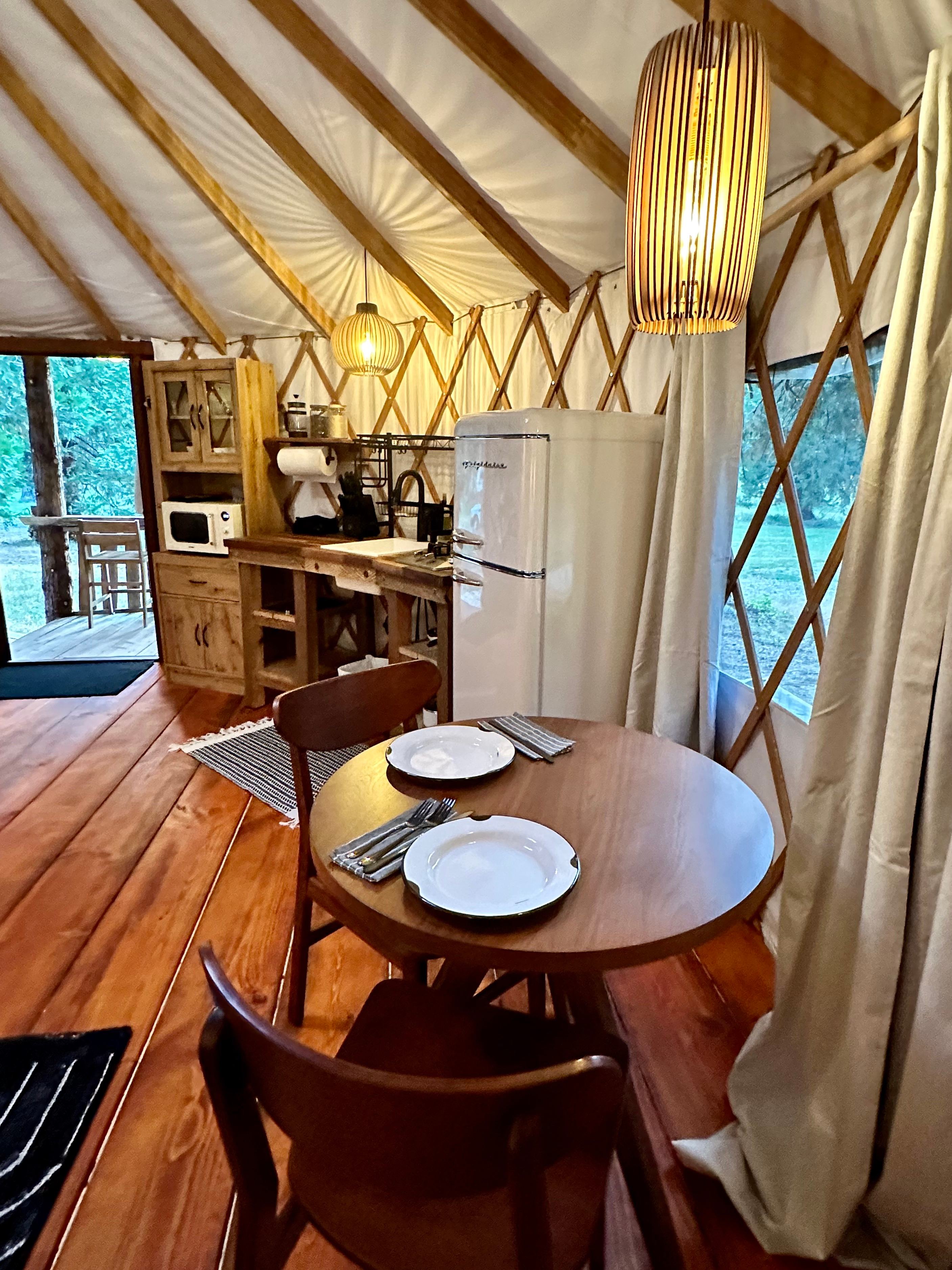 Warm & Cozy Luxury Yurt