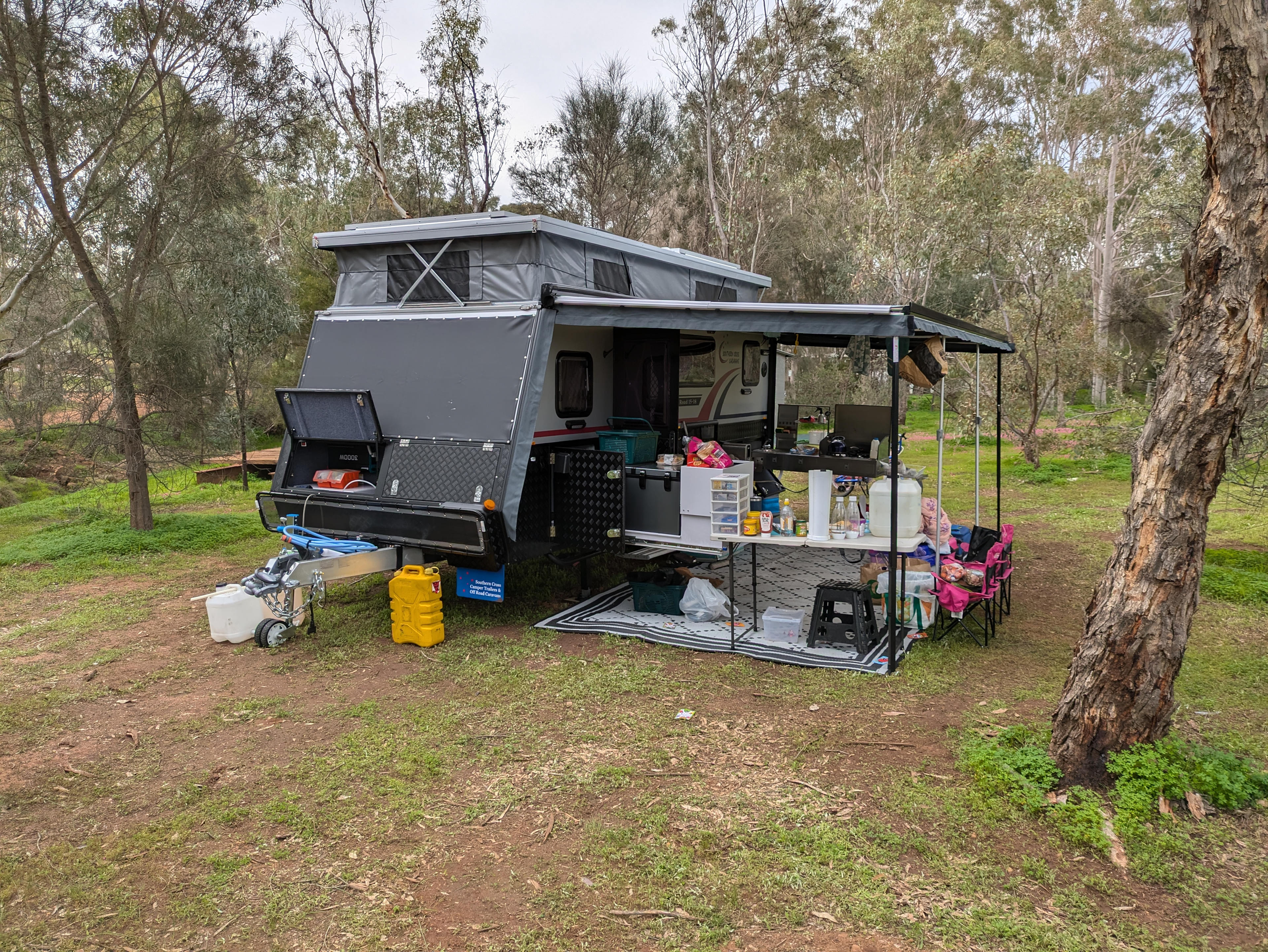 Plenty of sun, yet shaded