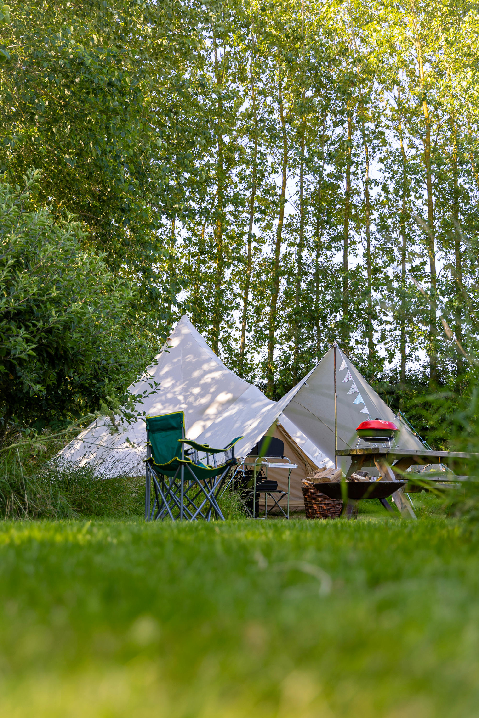 The Cornflower Bell Tent.