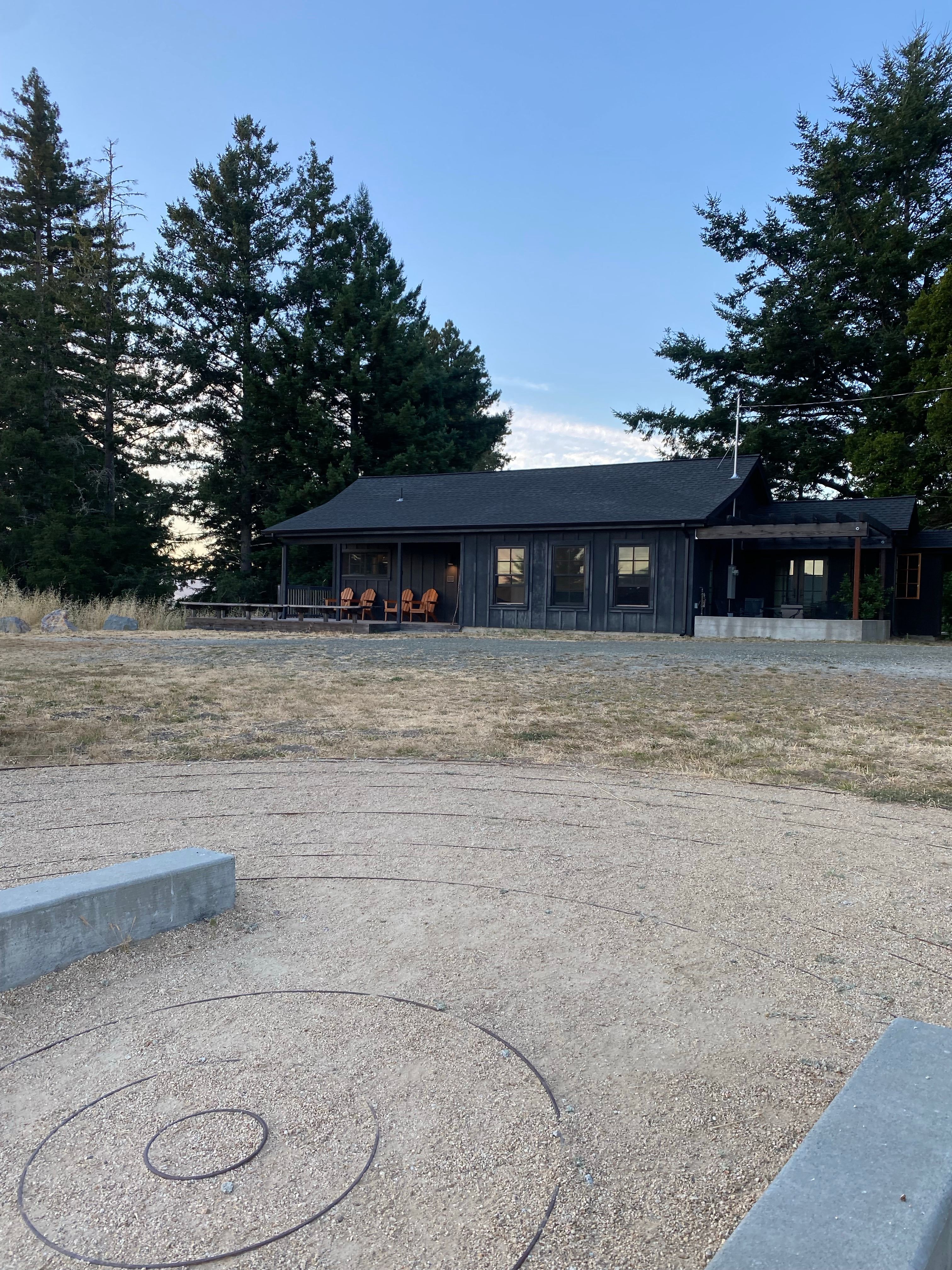 Outside view of cabin 
