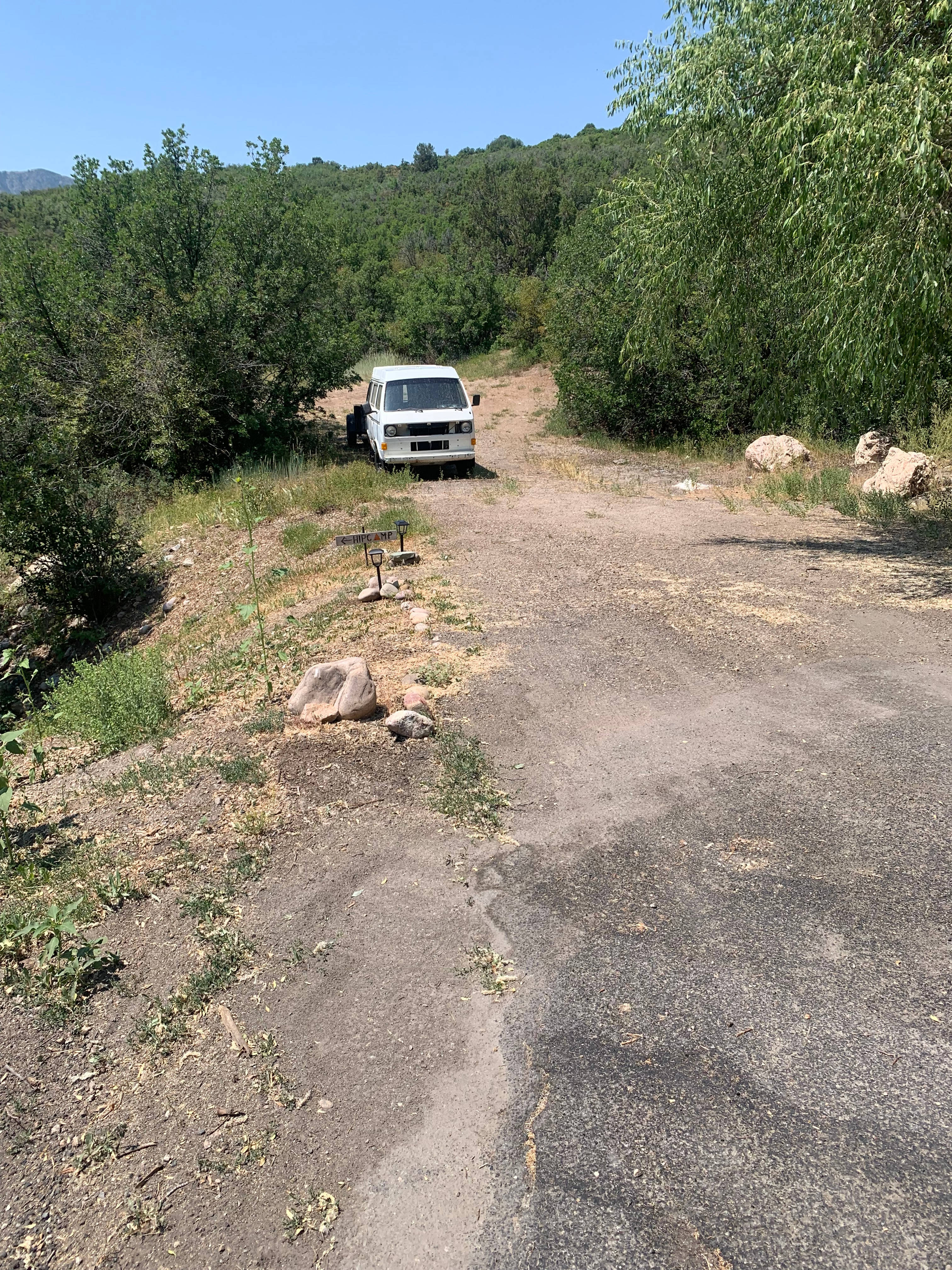Secluded Mountain Tent Site