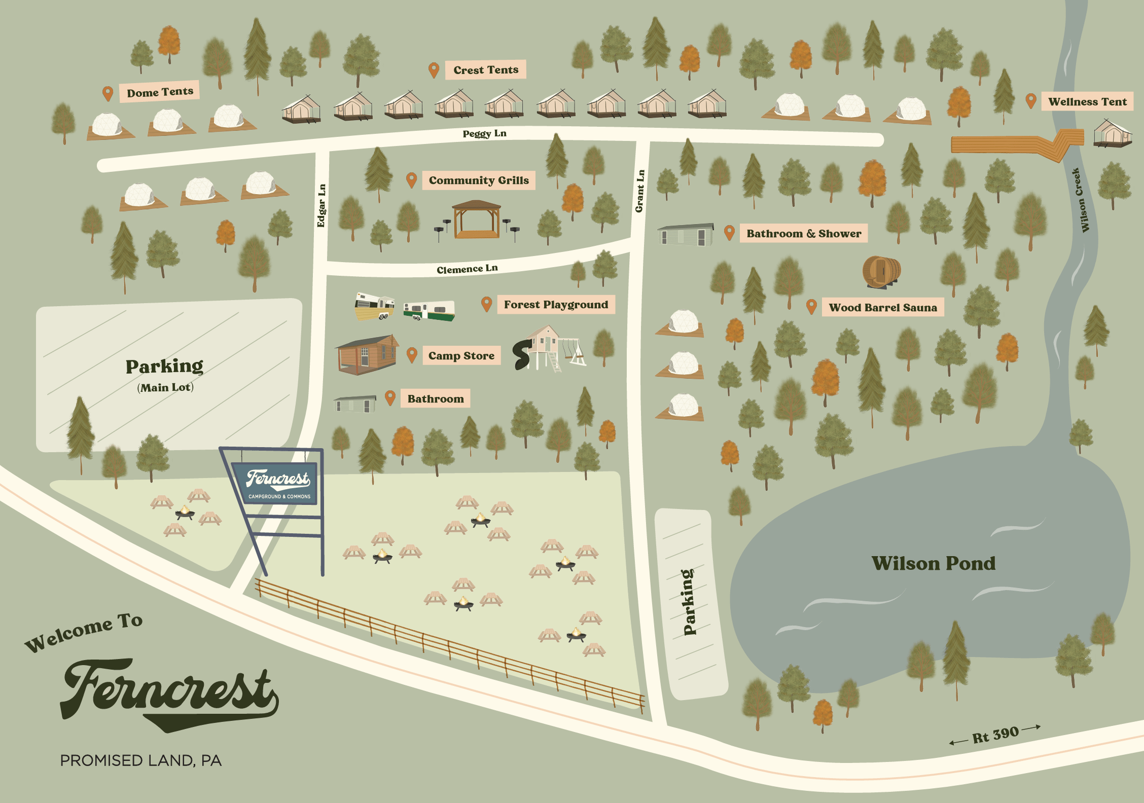 Ferncrest Campground – Modern Glamp