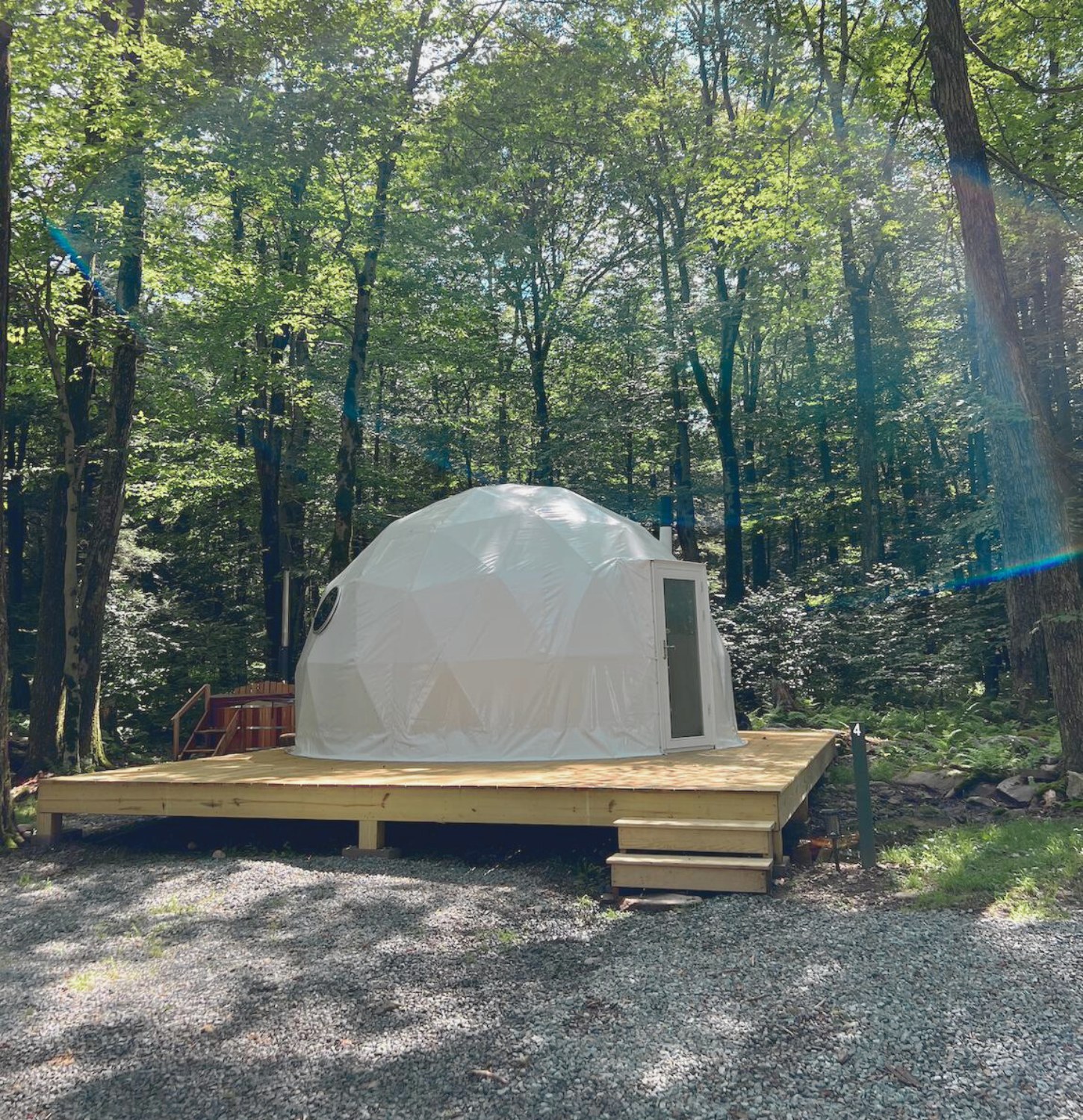 Modern Pocono Mountain Glamping