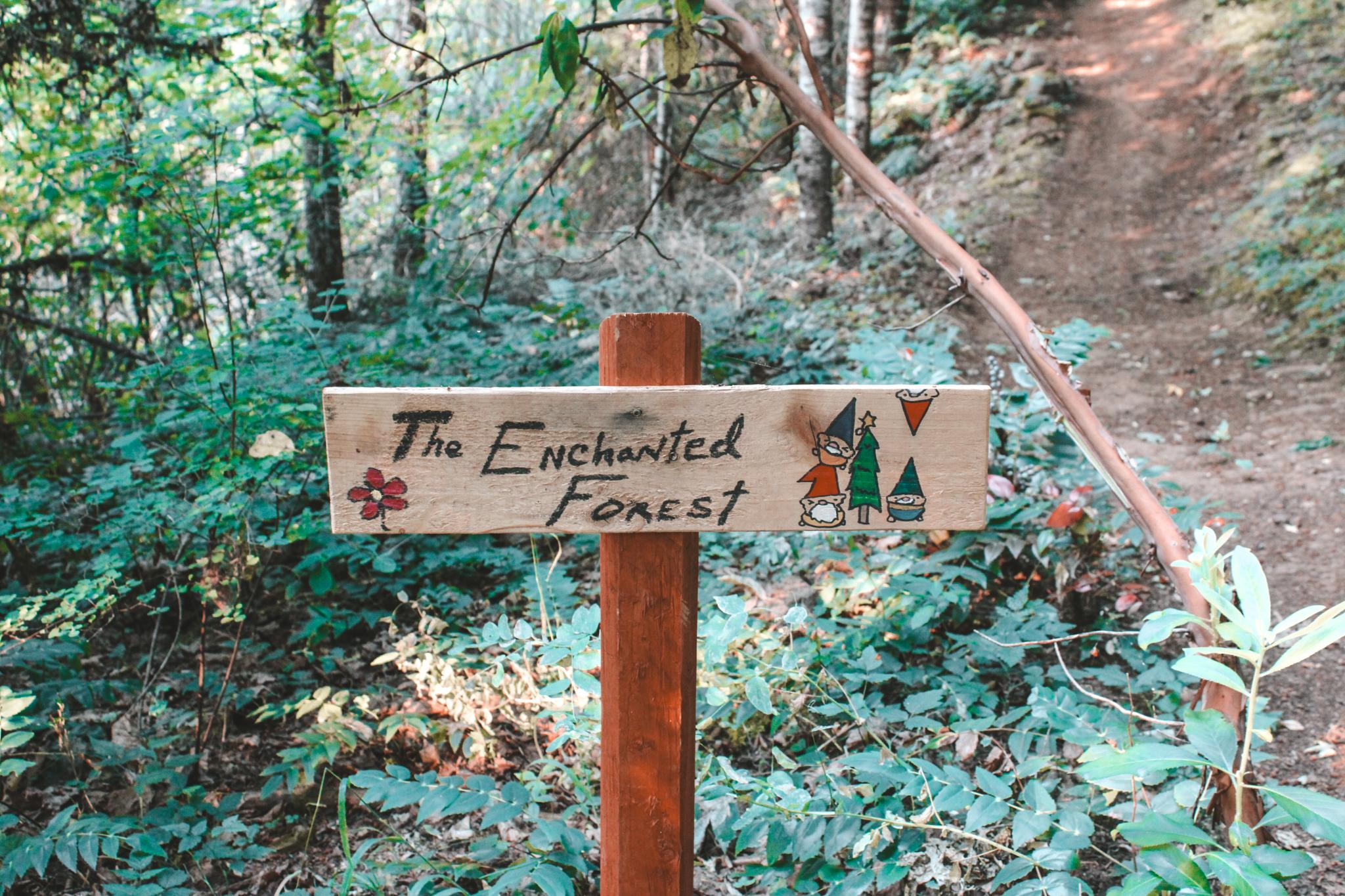 Loved all the signage throughout the property that was not only helpful, but made you feel safe you were still on path!