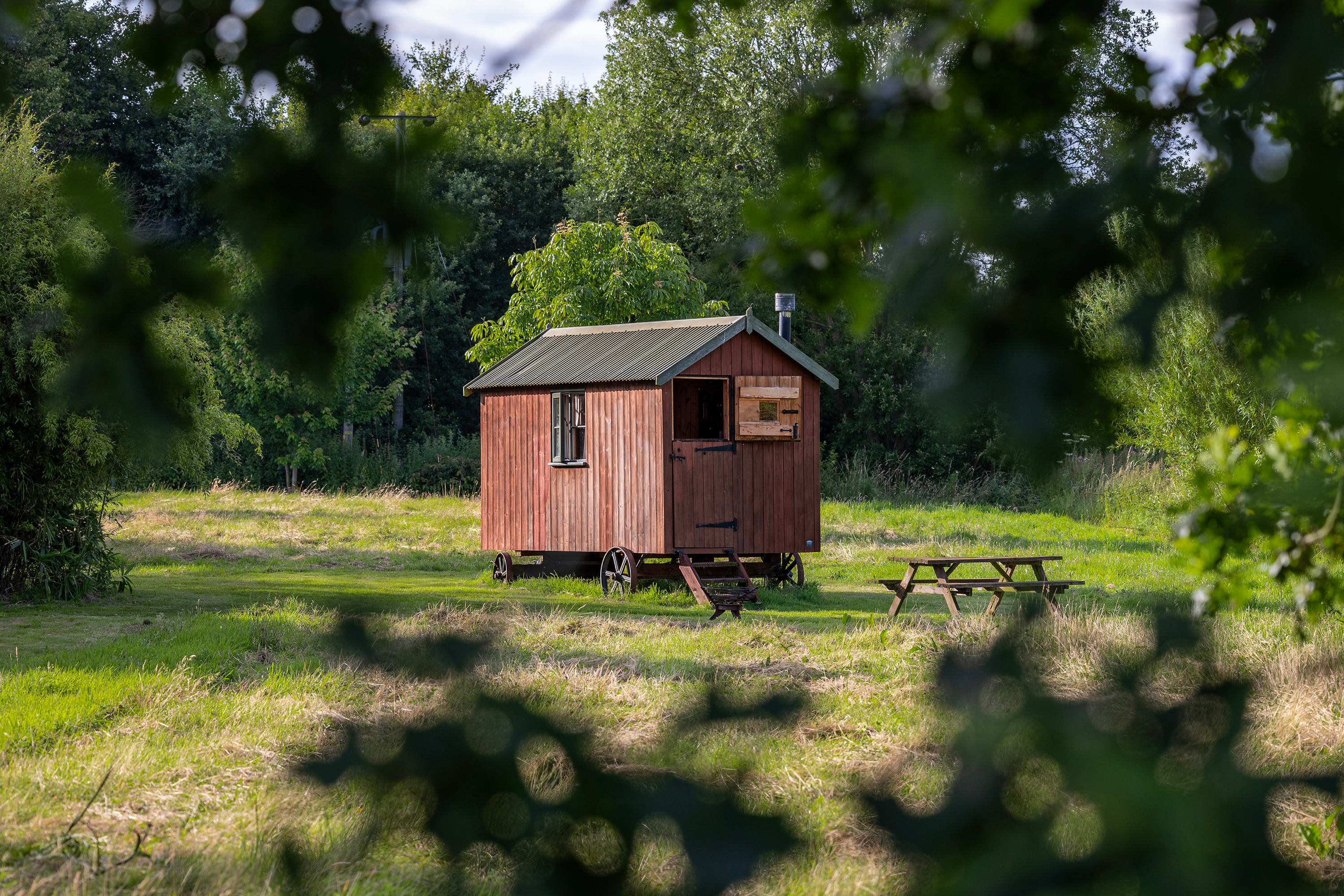 Secluded Shepherd's Hut in Norfolk