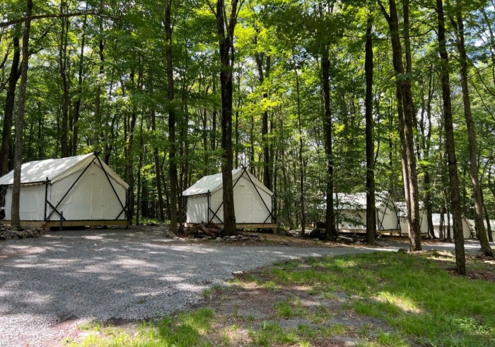 Modern Pocono Mountain Glamping