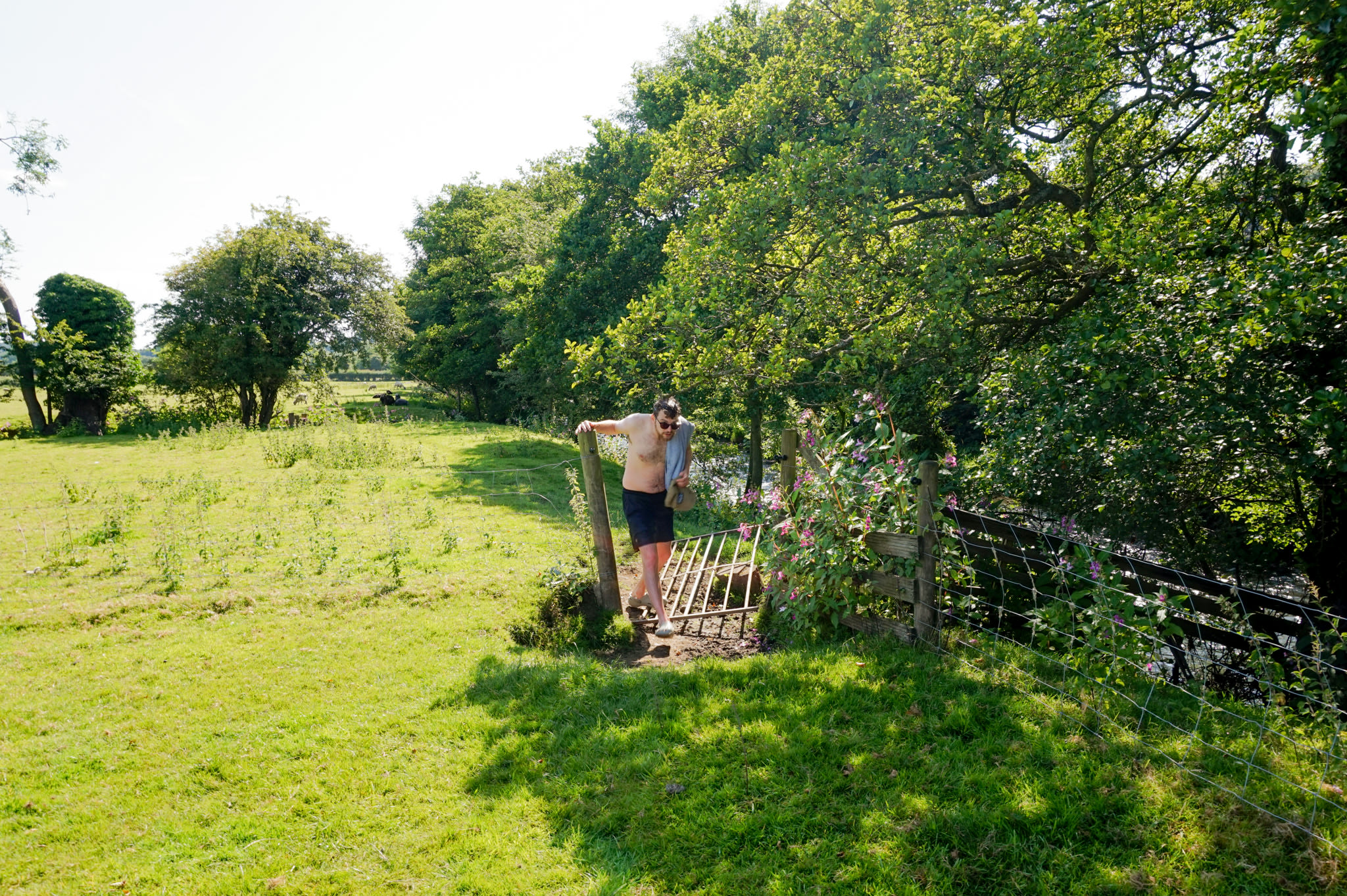 Easy access to the river!