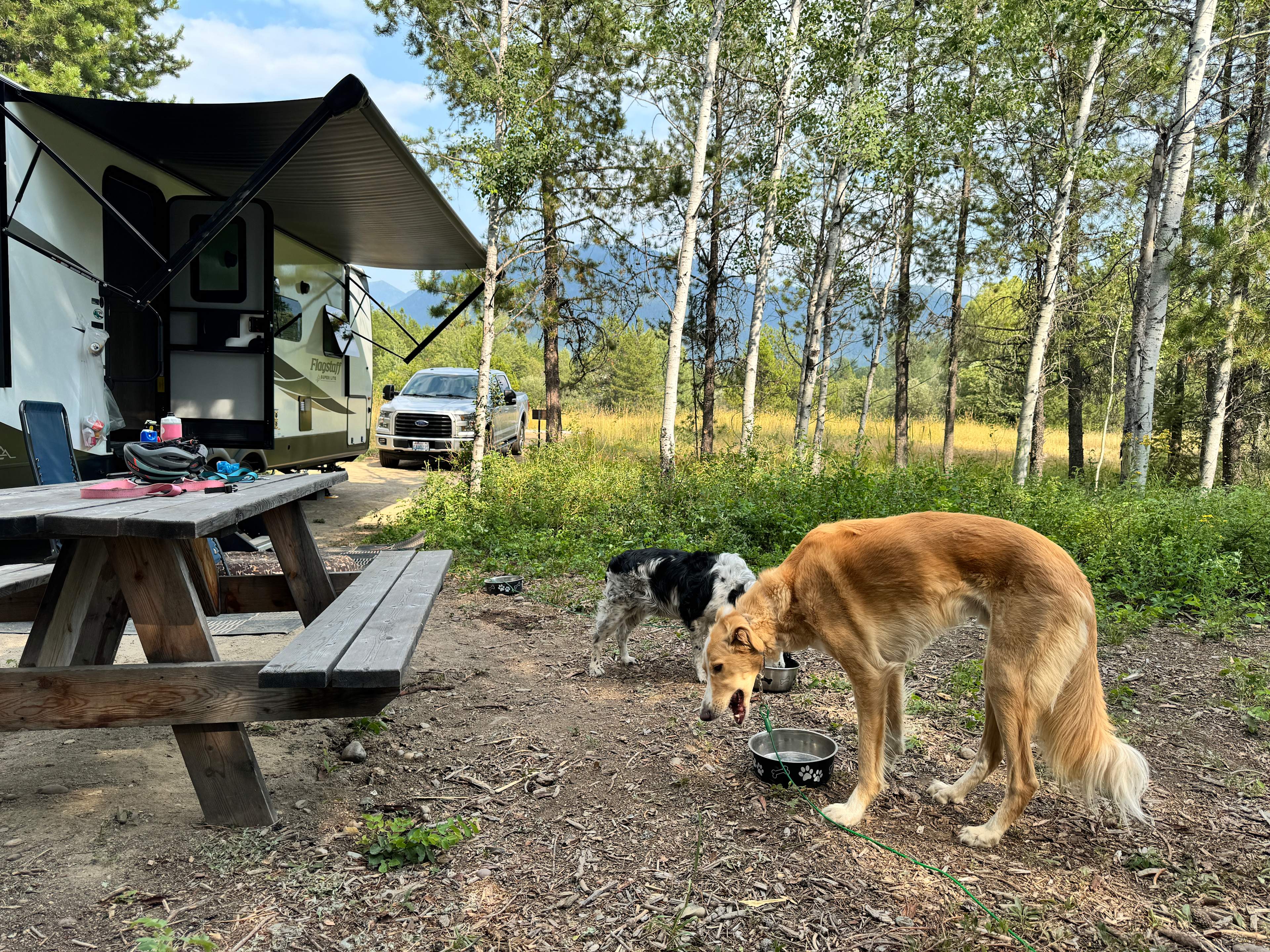❤️ Glacier HipCamp 🏕️