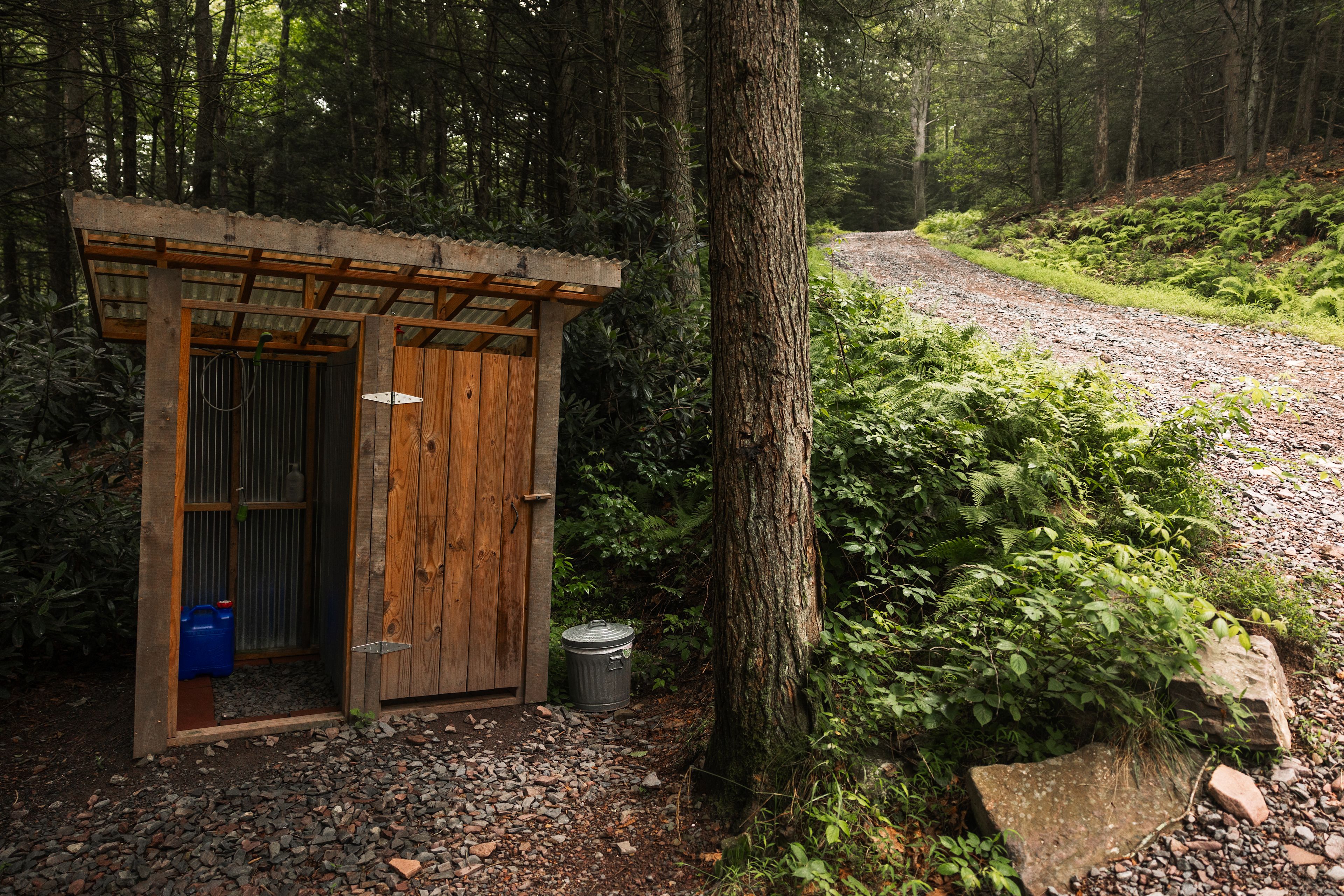  "a creek runs through it" bathroom buy the entrance 