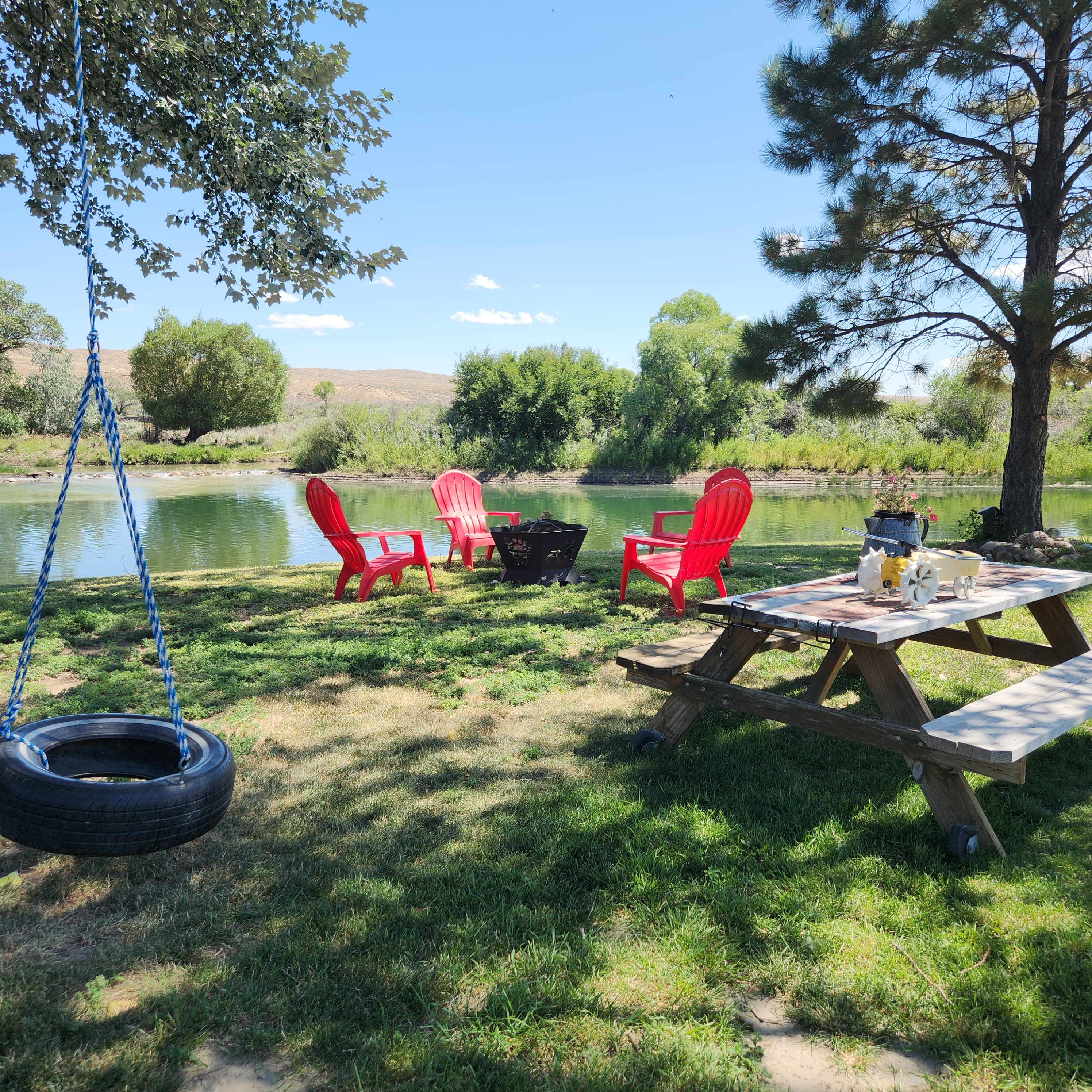 Chance, Montana by River